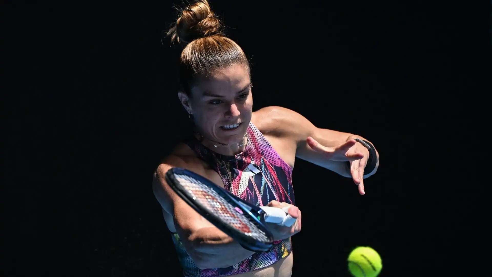 Maria Sakkari è stata la prima donna greca a entrare nella top 10 del ranking WTA