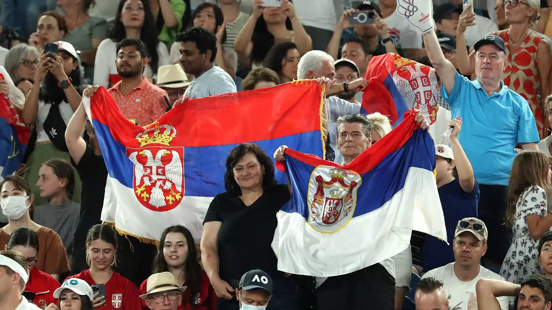 Il pubblico ha sicuramente aiutato Djokovic