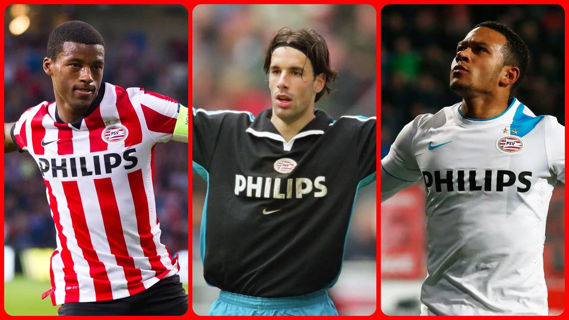 PSV: la top 10 delle cessioni record. La classifica in foto. Fonte: Transfermarkt