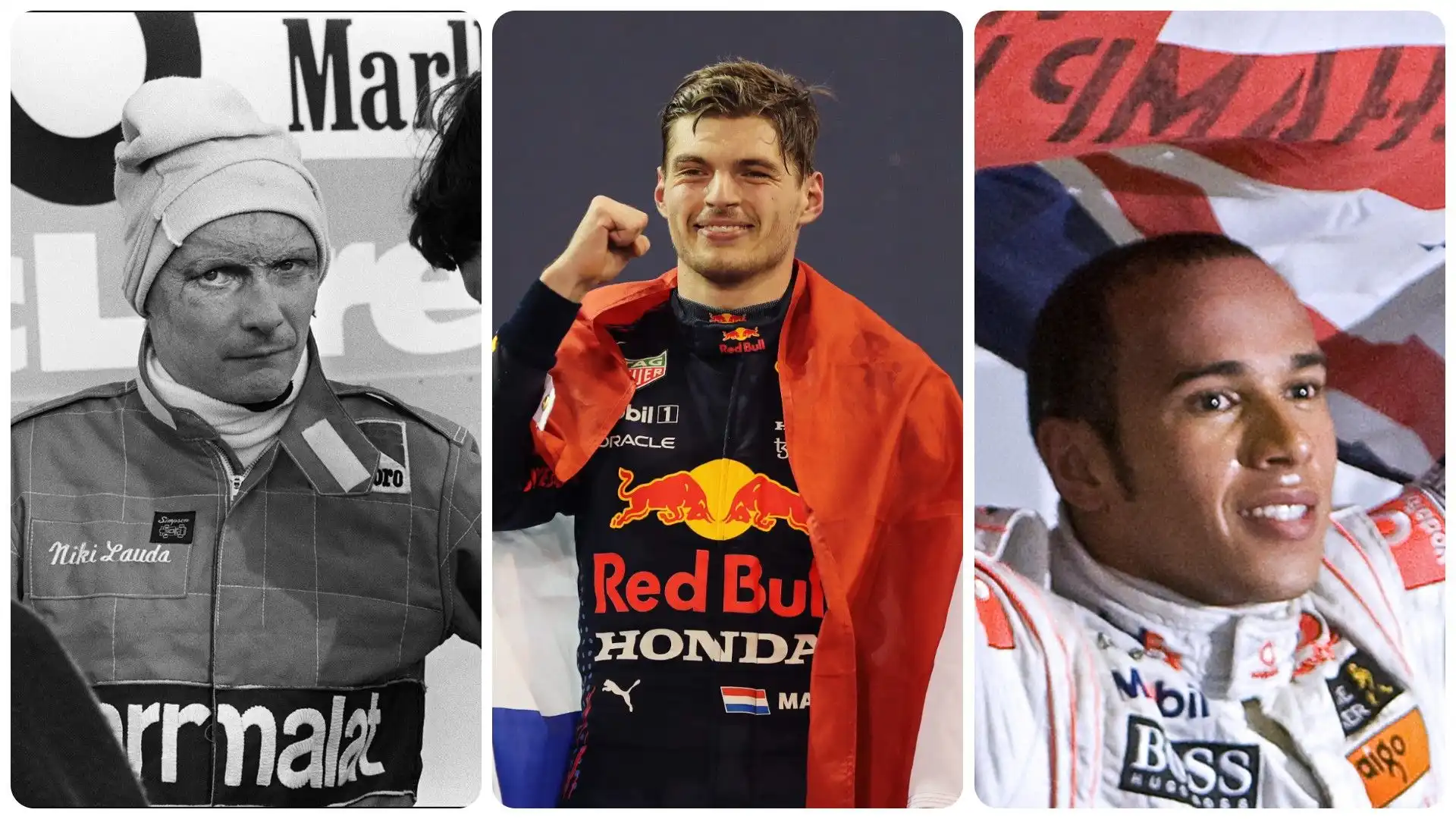 Formula 1: i 10 piloti più giovani ad aver vinto un Mondiale. Classifica in foto. Fonte: StatsF1
