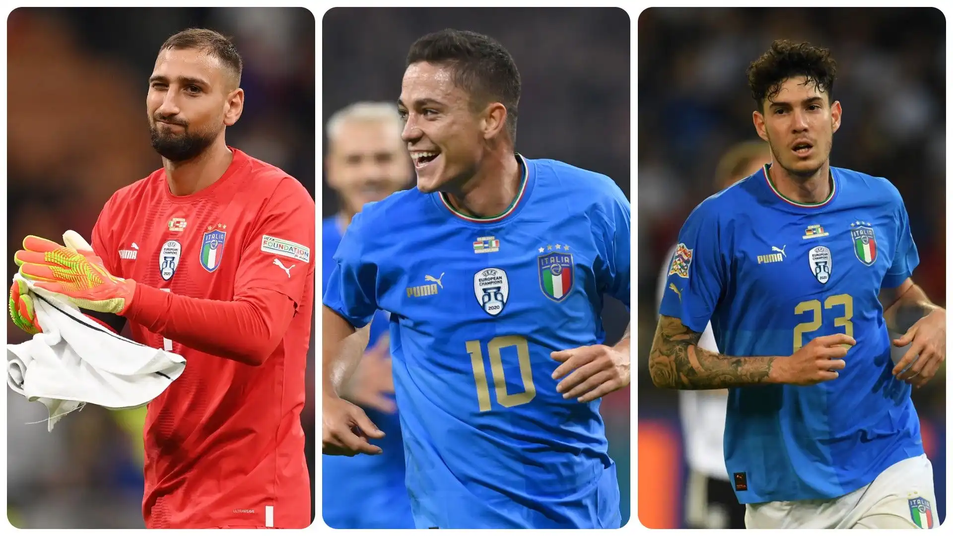 I 10 calciatori italiani più preziosi. La classifica in foto. Fonte: Transfermarkt