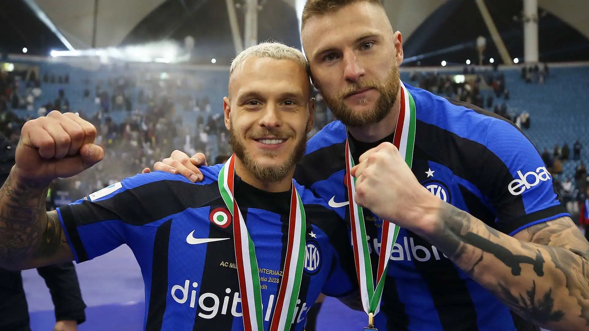 La Supercoppa Italiana potrebbe essere l'ultimo trofeo conquistato da Skriniar all'Inter