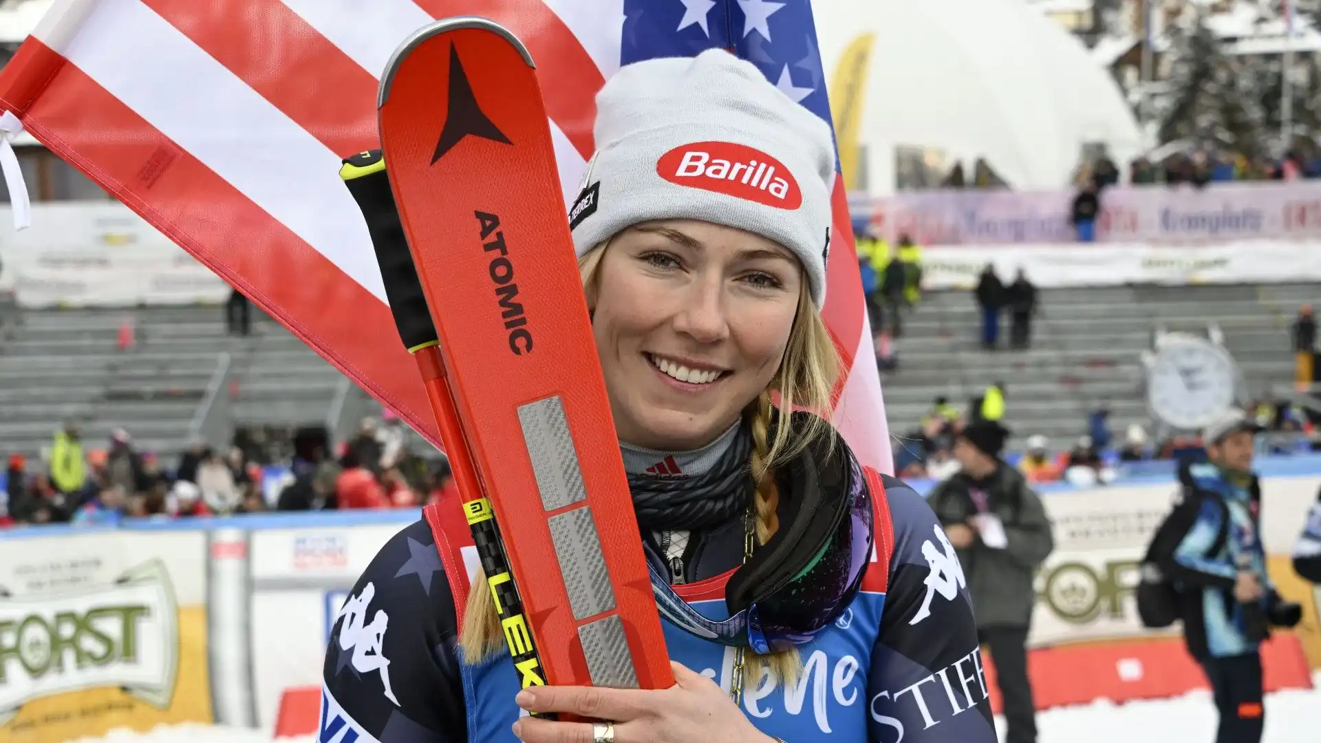 Mikaela Shiffrin è quindi definitivamente nella storia dello sci alpino femminile