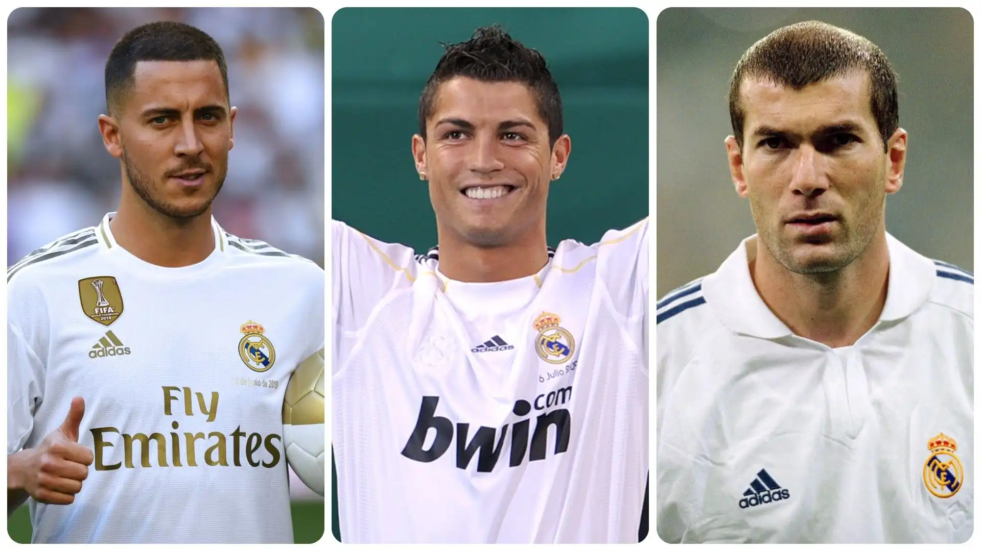 Real Madrid: la top 10 degli acquisti record. La classifica in foto. Fonte: Transfermarkt