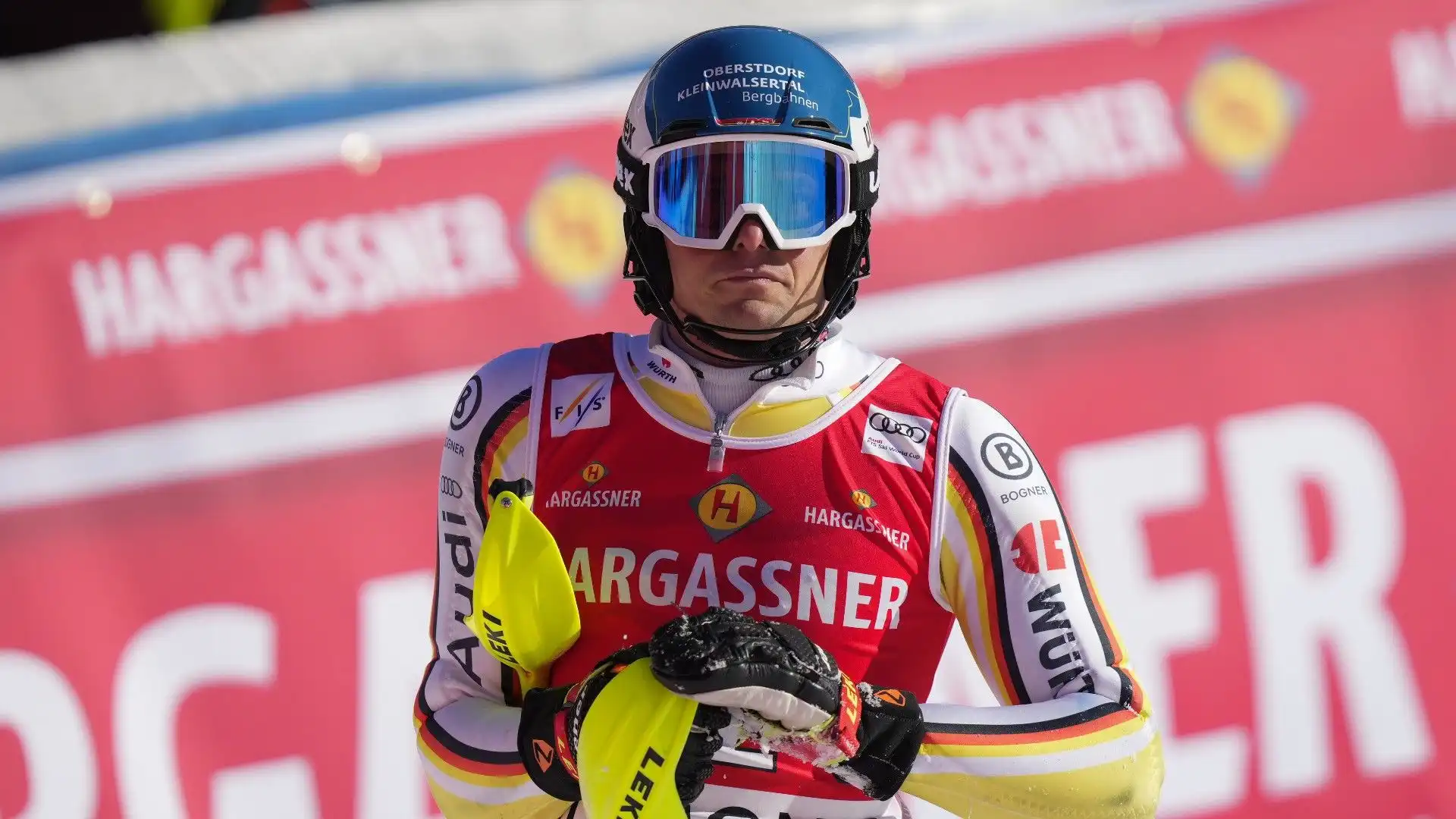 Nelle Olimpiadi di Pechino lo sciatore ha conquistato una medaglia di argento