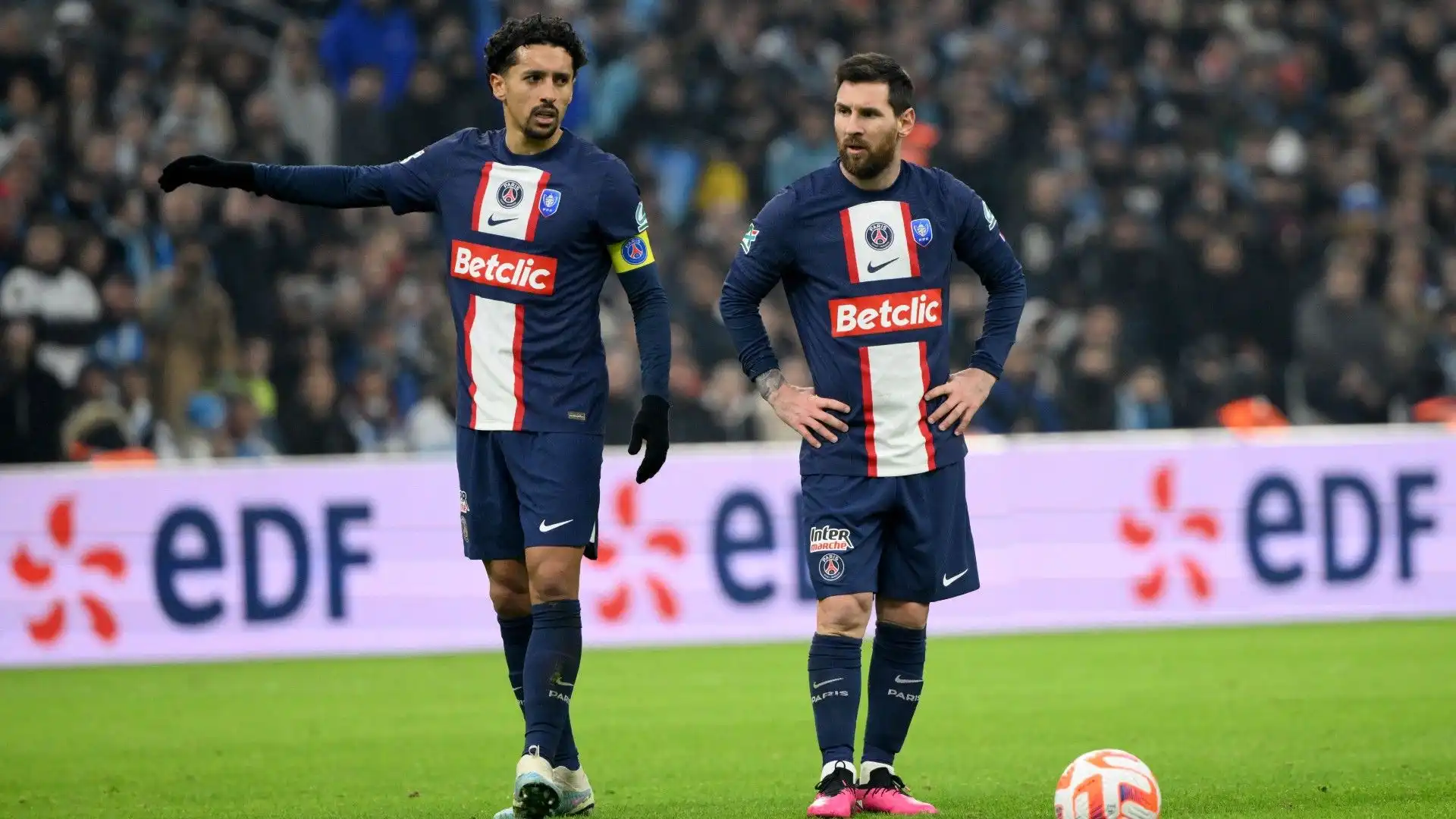 Lionel Messi e compagni sono stati eliminati dalla Coppa dopo la sconfitta con l'Olympique Marsiglia
