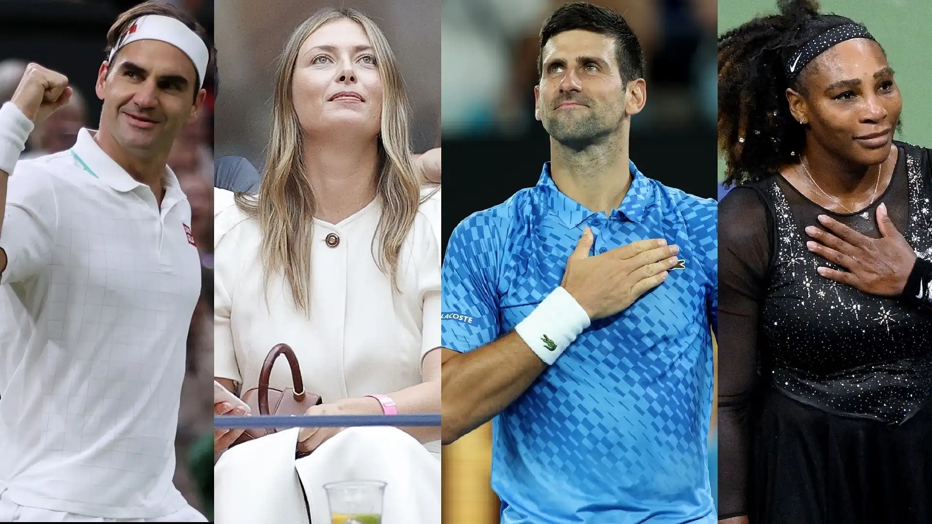 I 16 tennisti ed ex tennisti più ricchi del pianeta. Fonte: Forbes