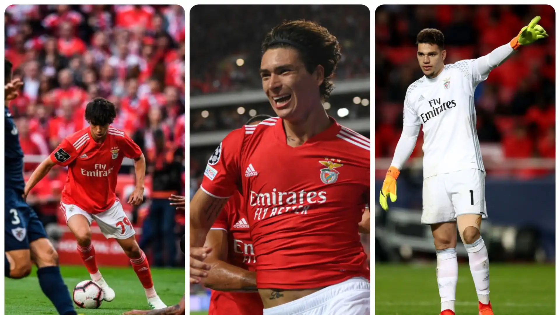 Benfica: La top 10 delle cessioni record. La classifica in foto. Fonte: Transfermarkt