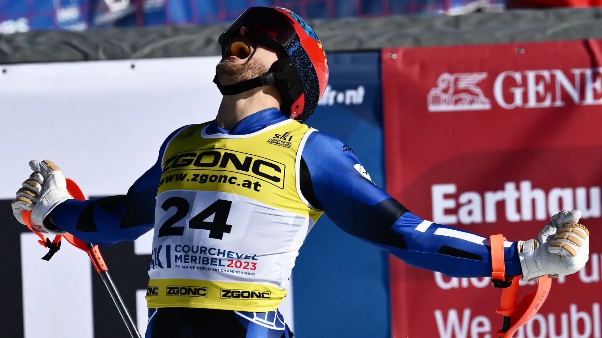 Lo sciatore greco AJ Ginnis compie un'impresa storica ai Mondiali di Courchevel-Meribel