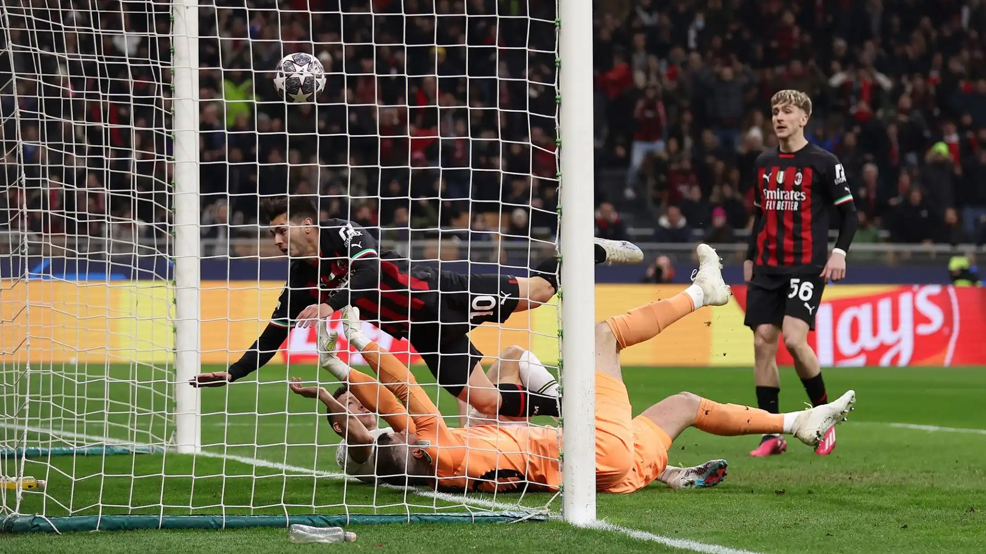 Il Milan ha mantenuto l'1-0 fino al termine del match