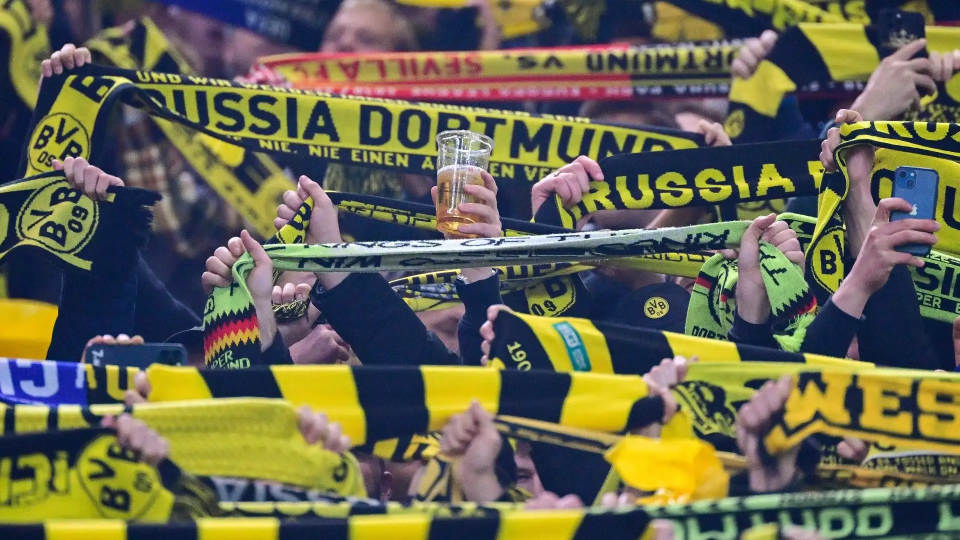 I tifosi del Borussia Dortmund sono famosi per essere super appassionati