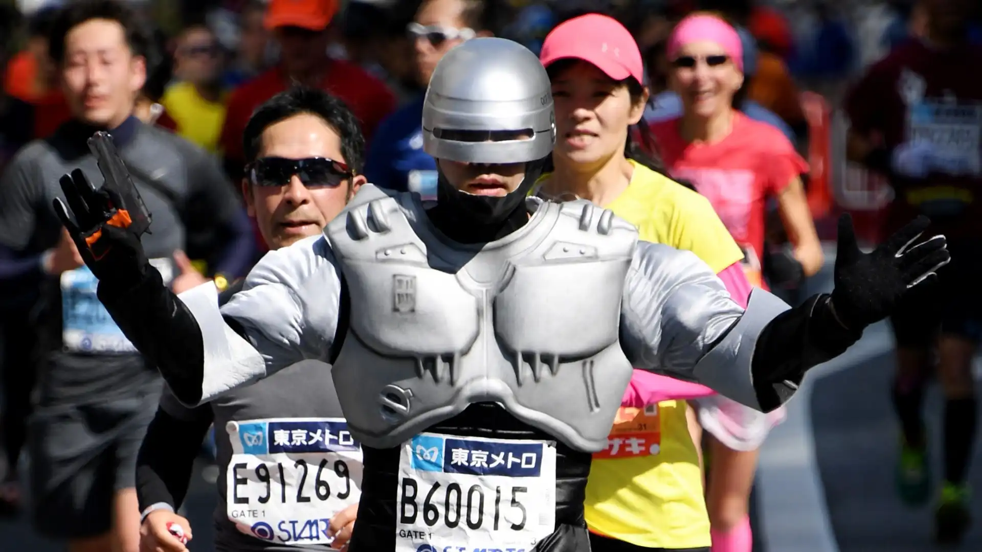 Si è tenuta anche quest'anno la tradizionale maratona di Tokyo