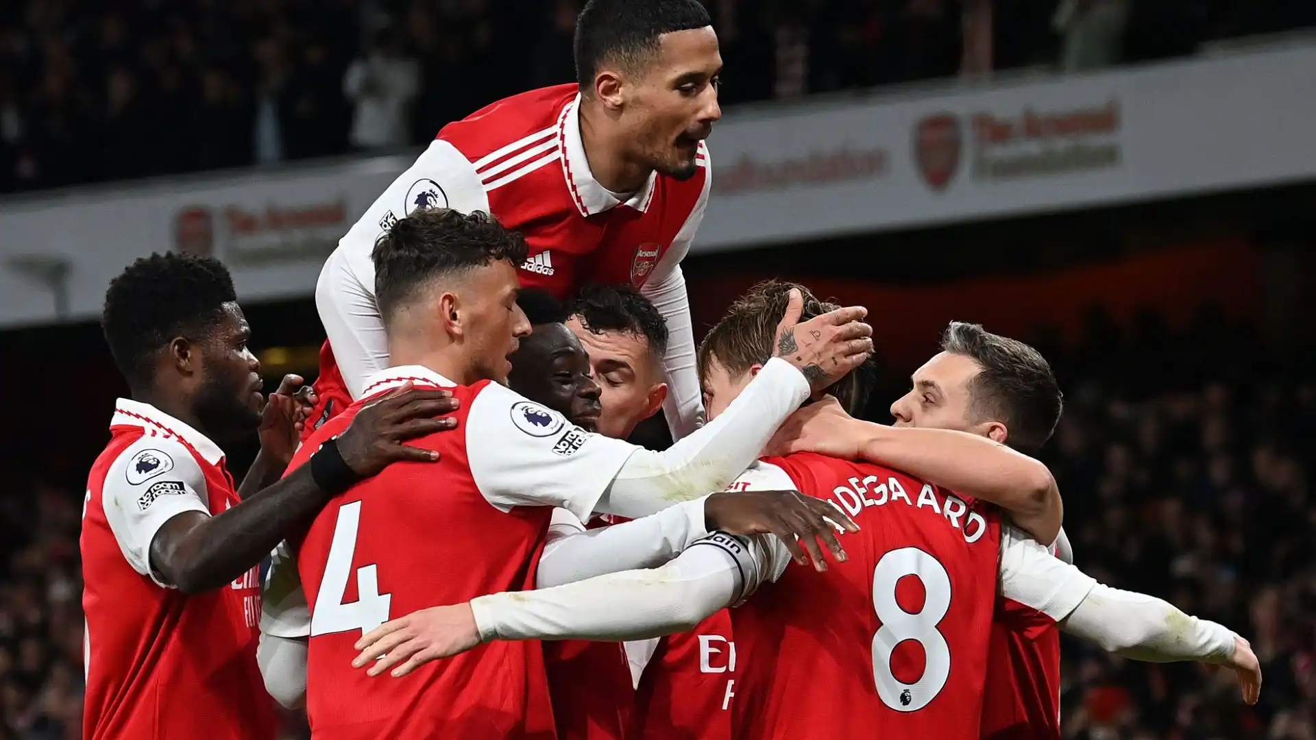 Per l'Arsenal è la nona vittoria su dodici partite di Premier all'Emirates Stadium in questa stagione