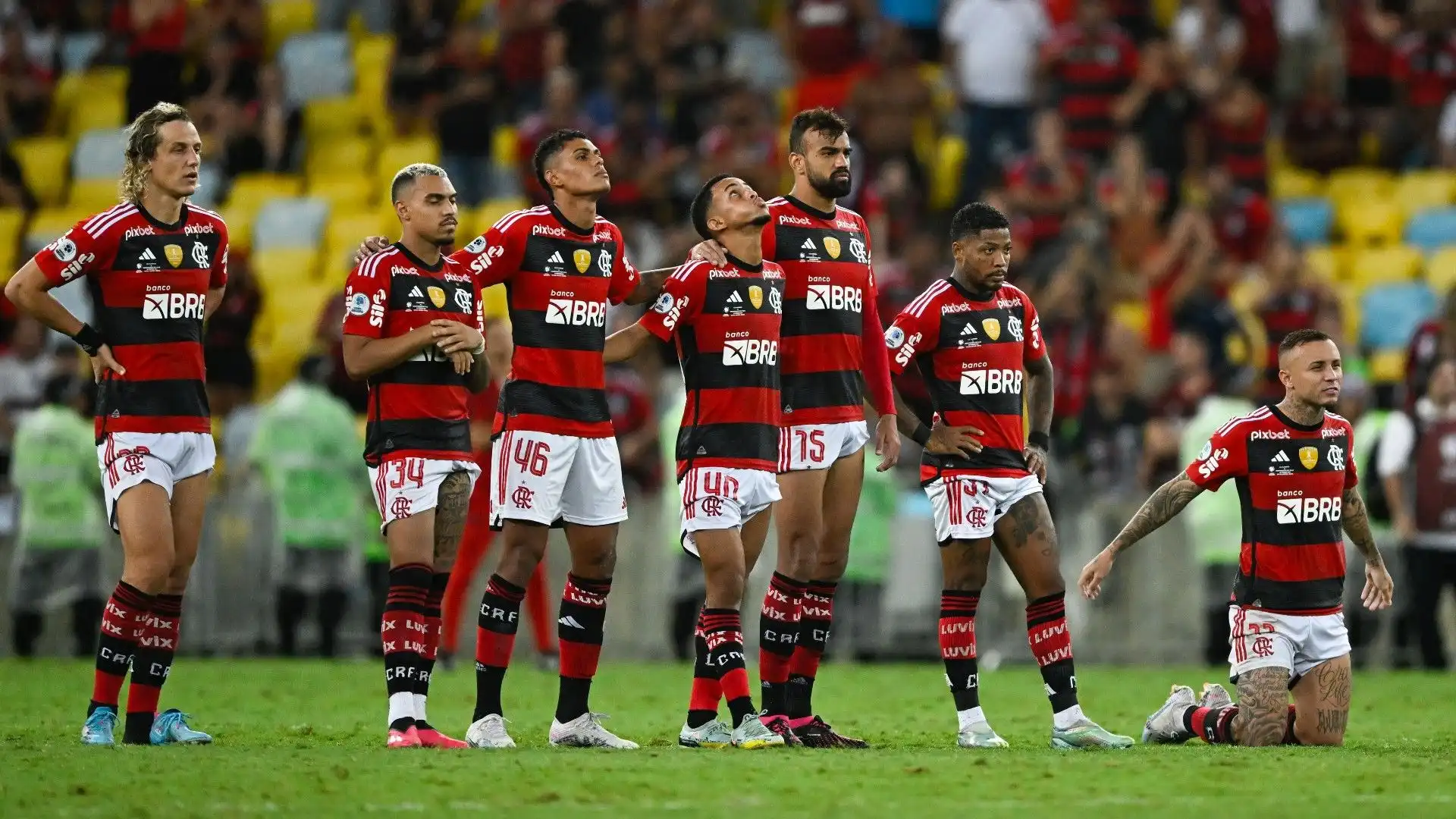 Grande dispiacere tra i calciatori del Flamengo