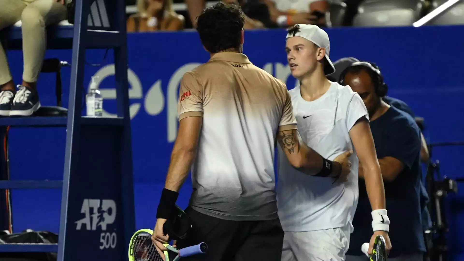 Holger Rune ha battuto Matteo Berrettini ai quarti di finale del torneo di Acapulco