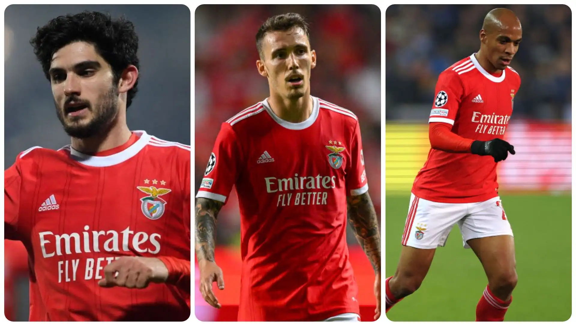 I 10 calciatori più pagati del Benfica. Fonte: Capology