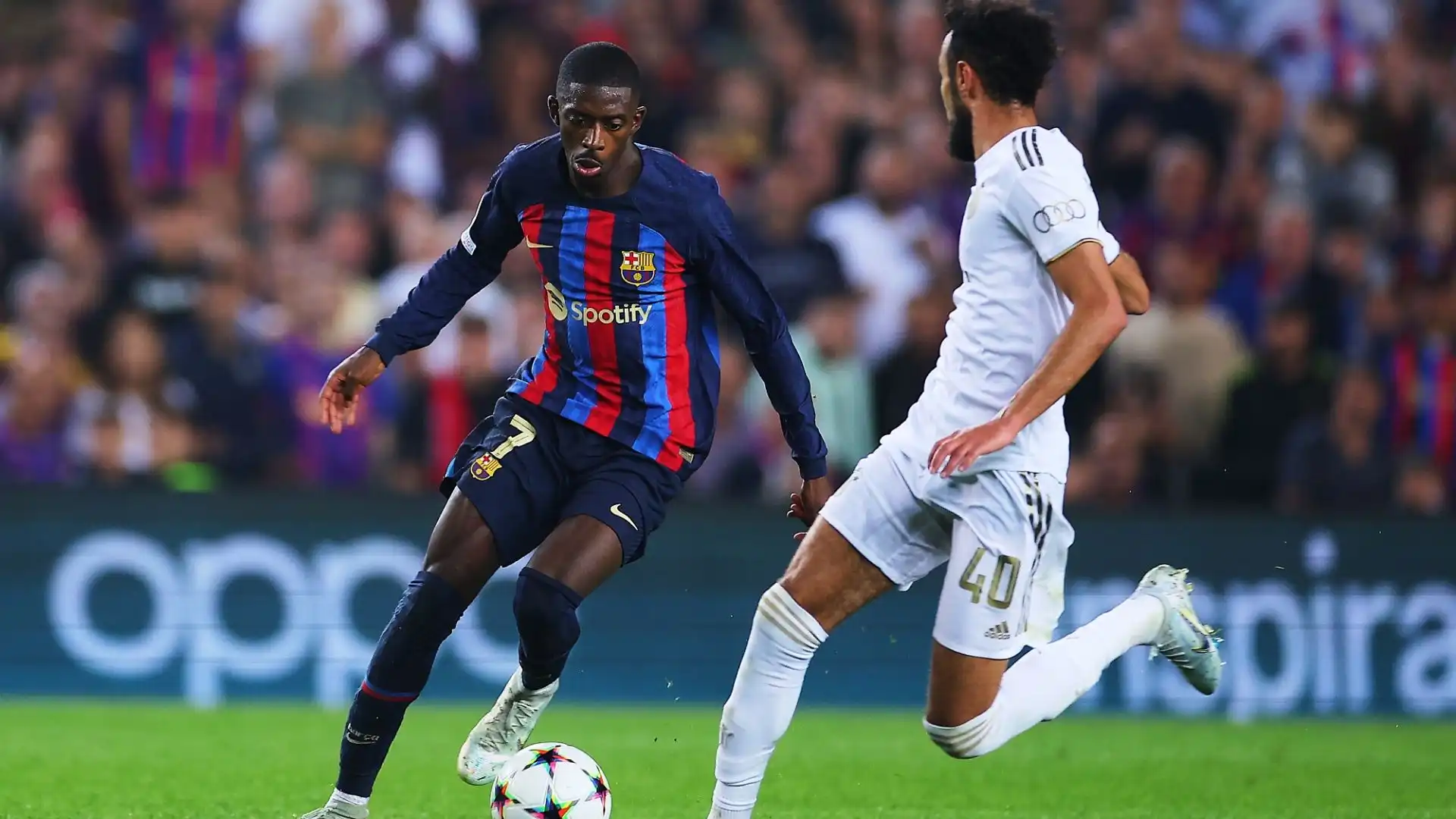 Dembelé (Barcellona): 39 dribbling riusciti