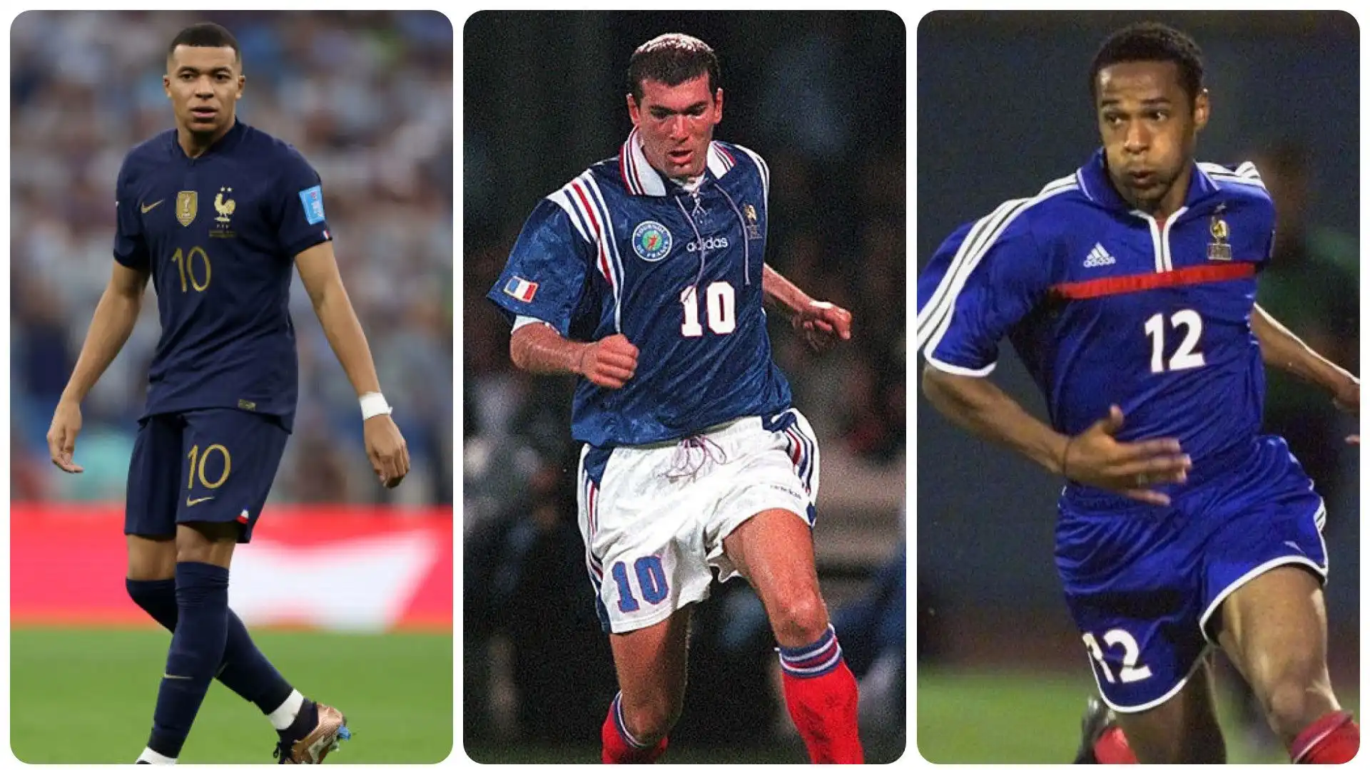 I migliori calciatori francesi della storia: la risposta dell'intelligenza artificiale