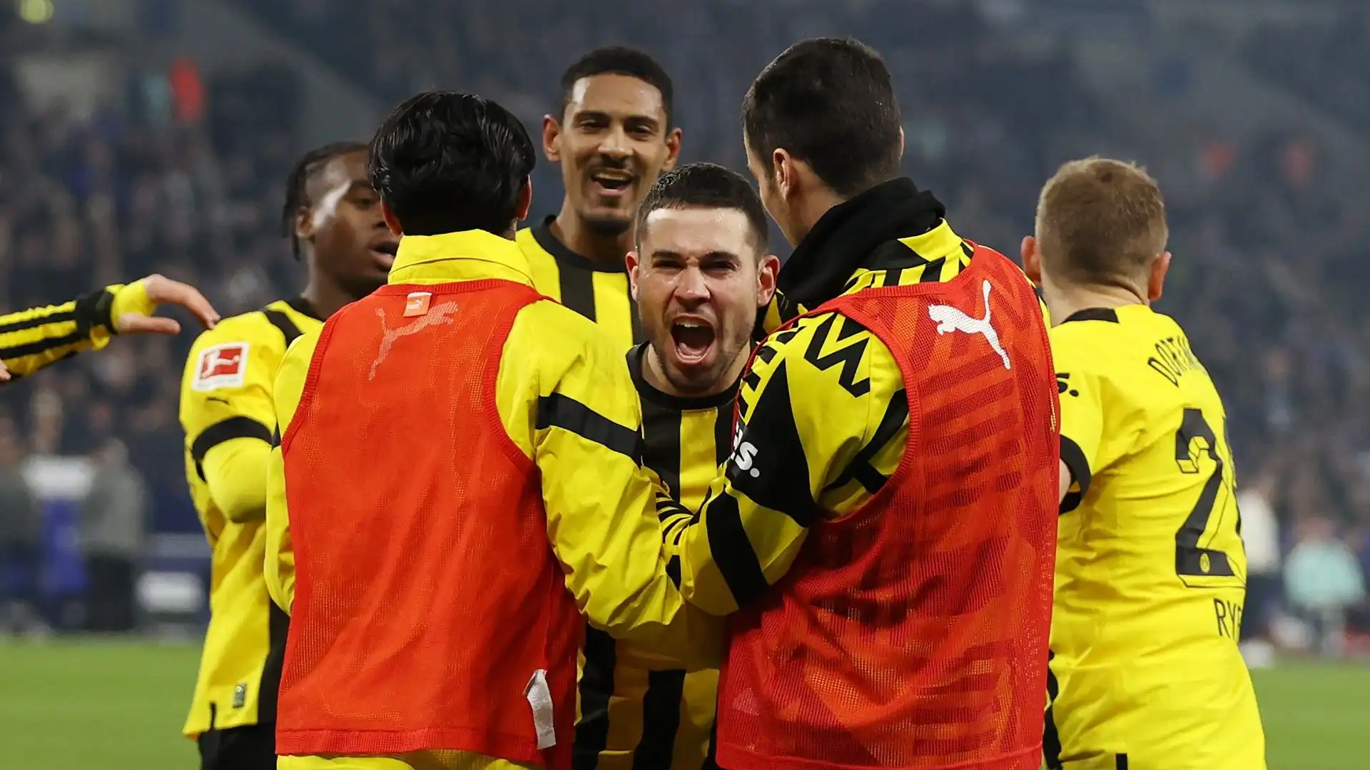 Guerreiro ha segnato il secondo gol per il Borussia Dortmund