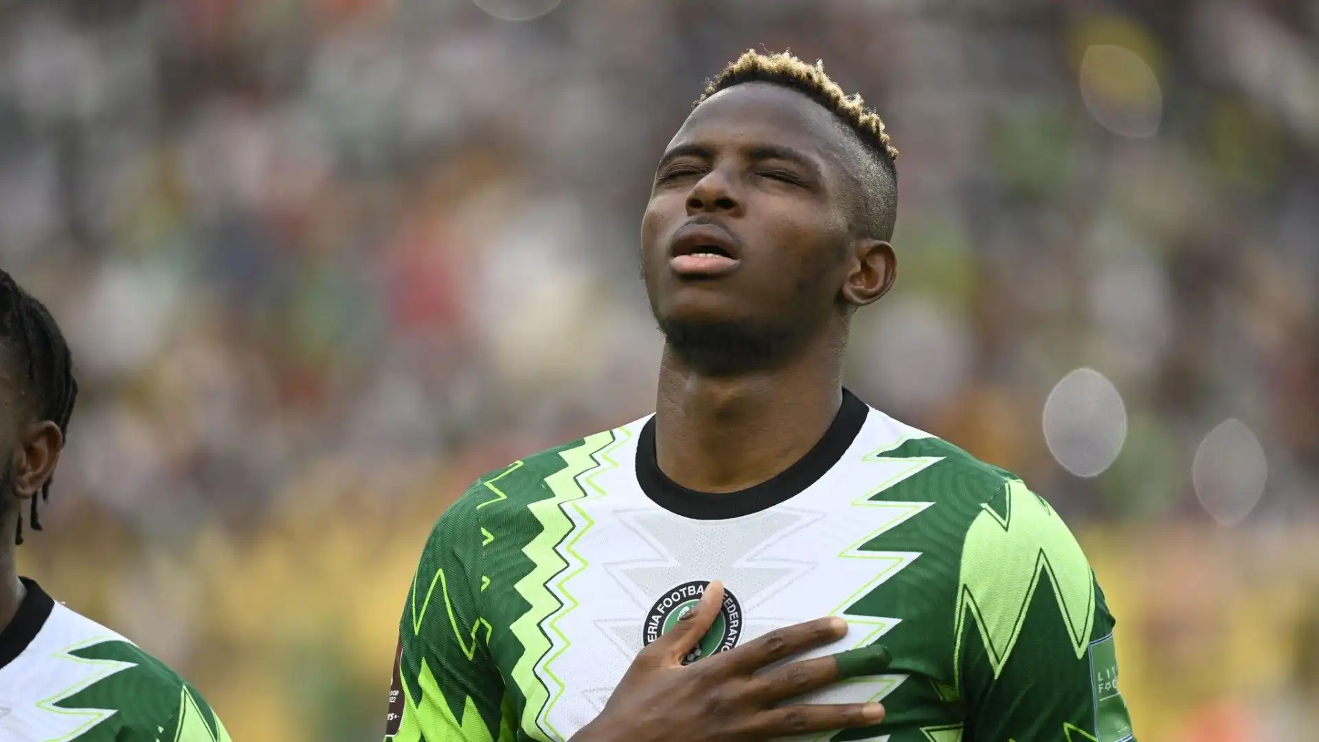 A giugno 2022 ha segnato ben 4 gol nella vittoria della Nigeria contro il São Tomé e Príncipe