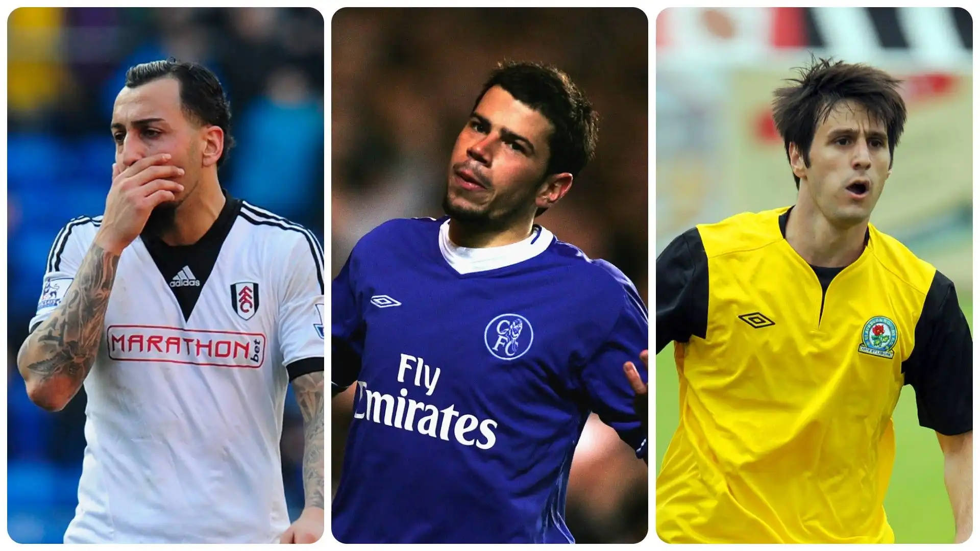 Alcuni dei migliori attaccanti che non hanno brillato in Premier League: foto. Fonte: FourFourTwo