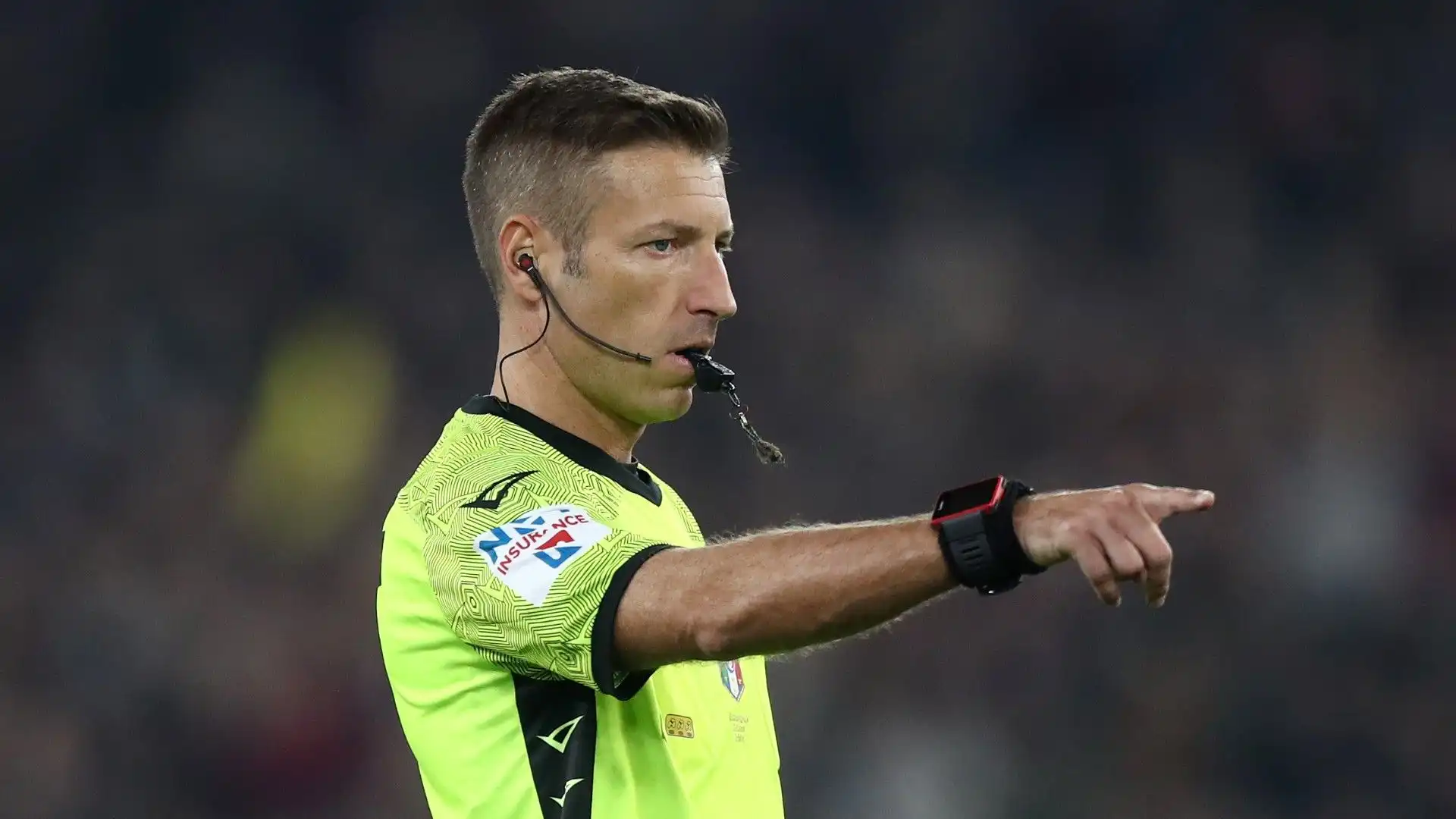 Arbitro protagonista nella partita tra Lazio e Roma