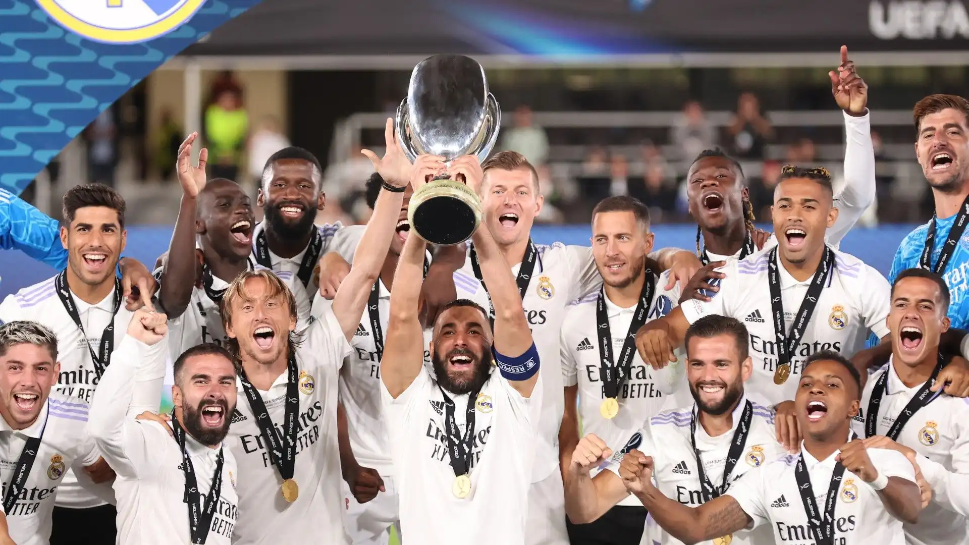 Supercoppa UEFA: 4 (Real Madrid: 2014, 2016, 2017, 2022)