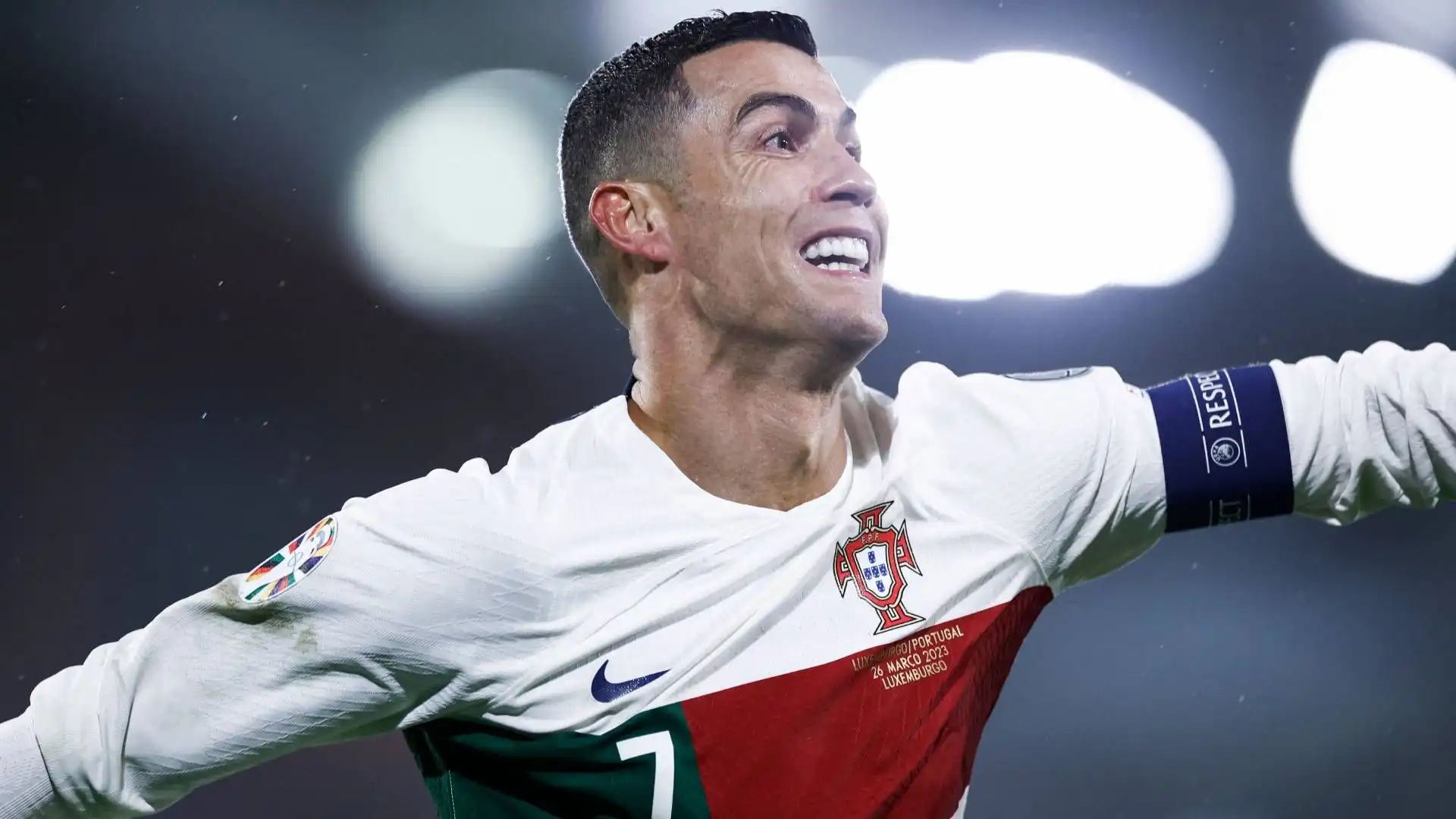 Cristiano Ronaldo protagonista nello show del Portogallo in Lussemburgo