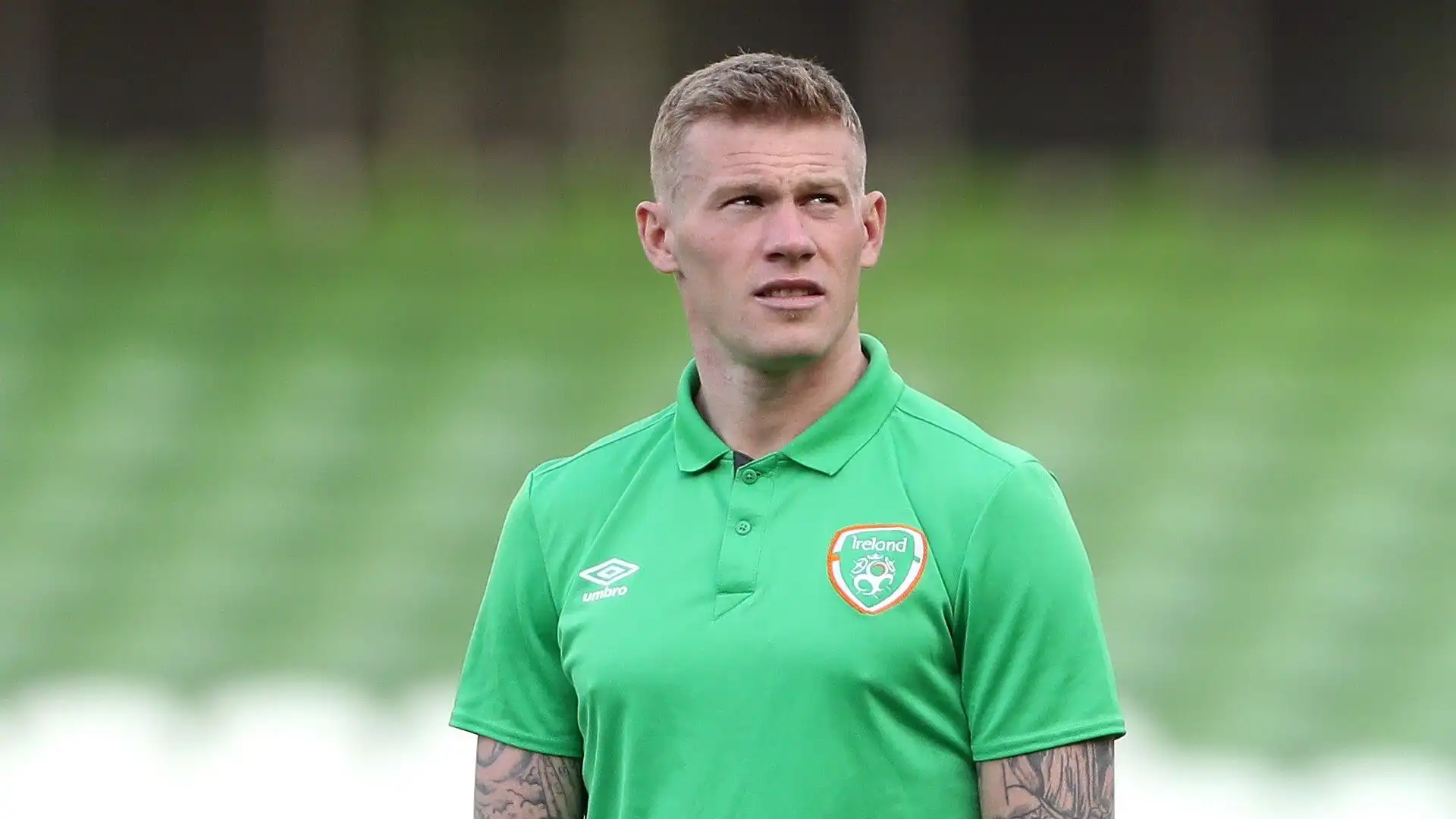 James McClean ha finora giocato 98 partite con la nazionale irlandese