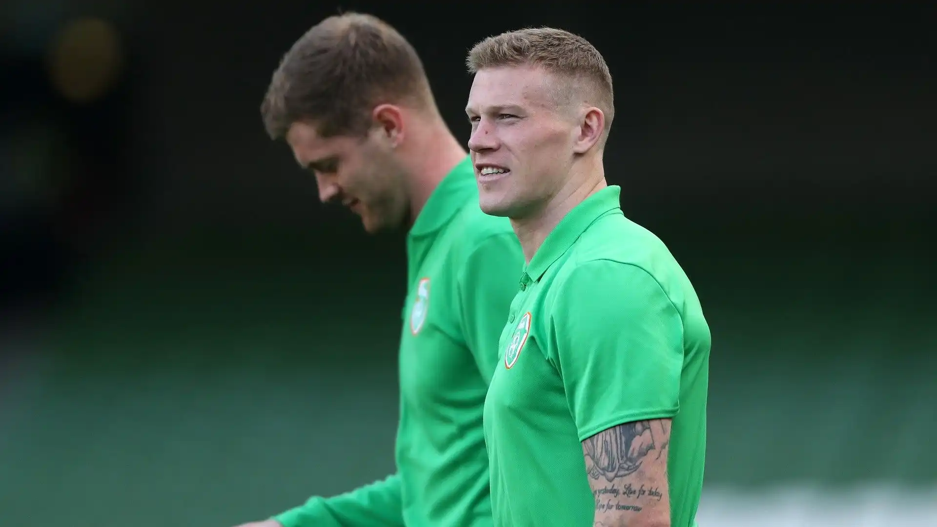 Prima di arrivare al Wigan, James McClean giocava nello Stoke City