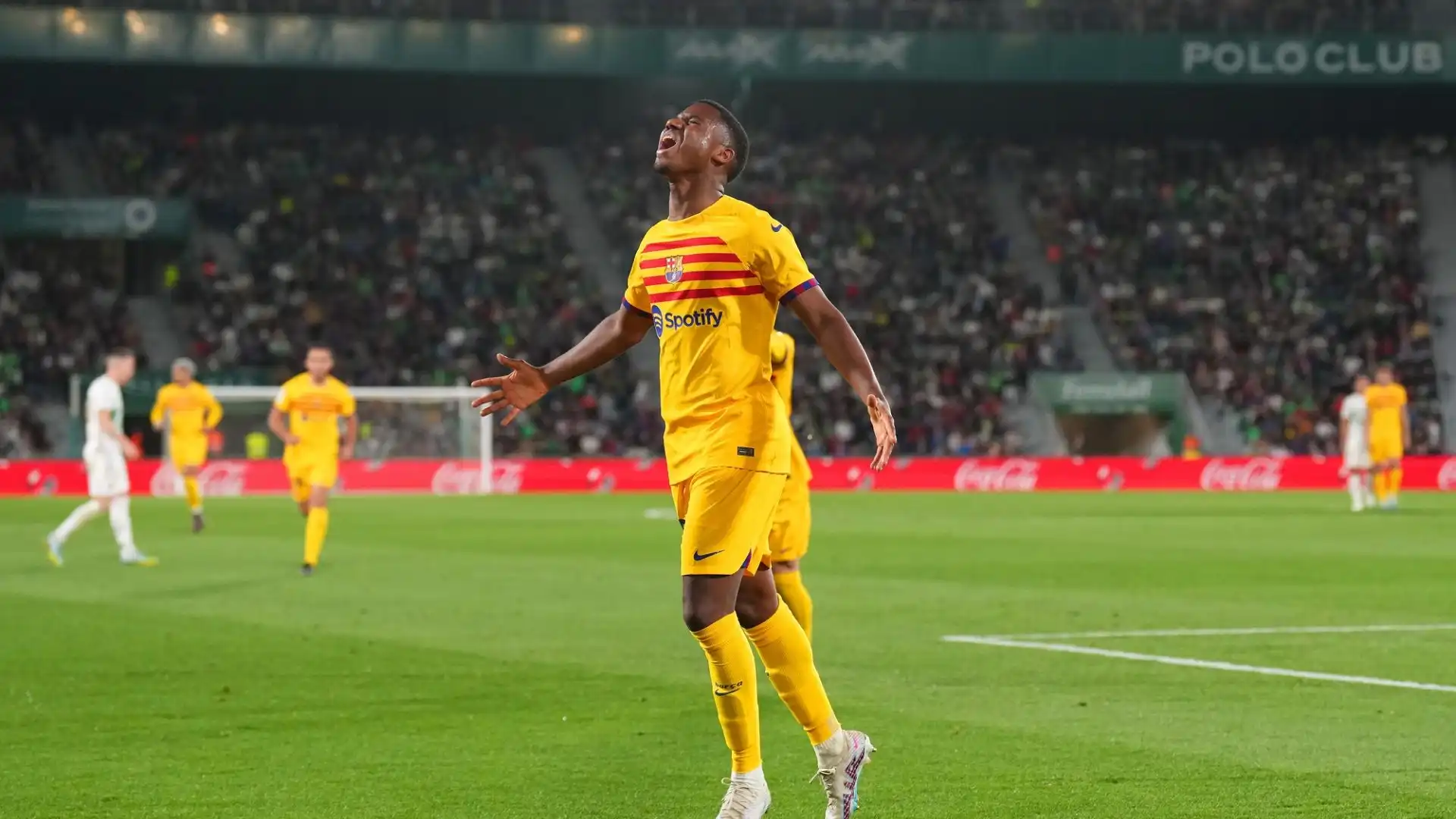 Ansu Fati ha segnato il suo quarto gol in campionato
