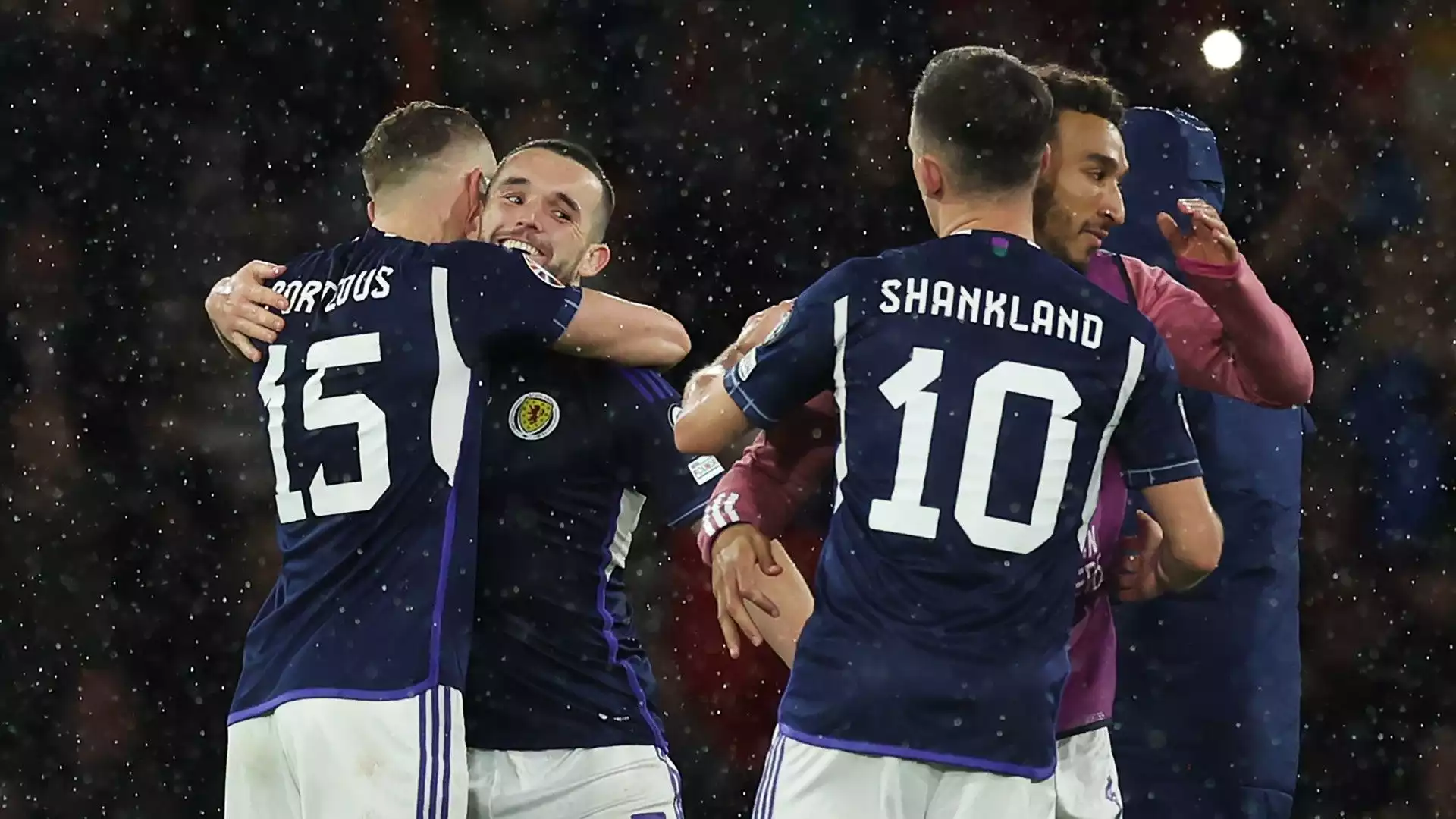 Entrambi i gol della Scozia sono stati segnati da Scott McTominay