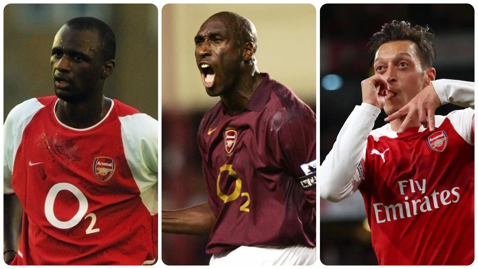 Arsenal: la top 11 di tutti i tempi. Foto. Fonte: score90