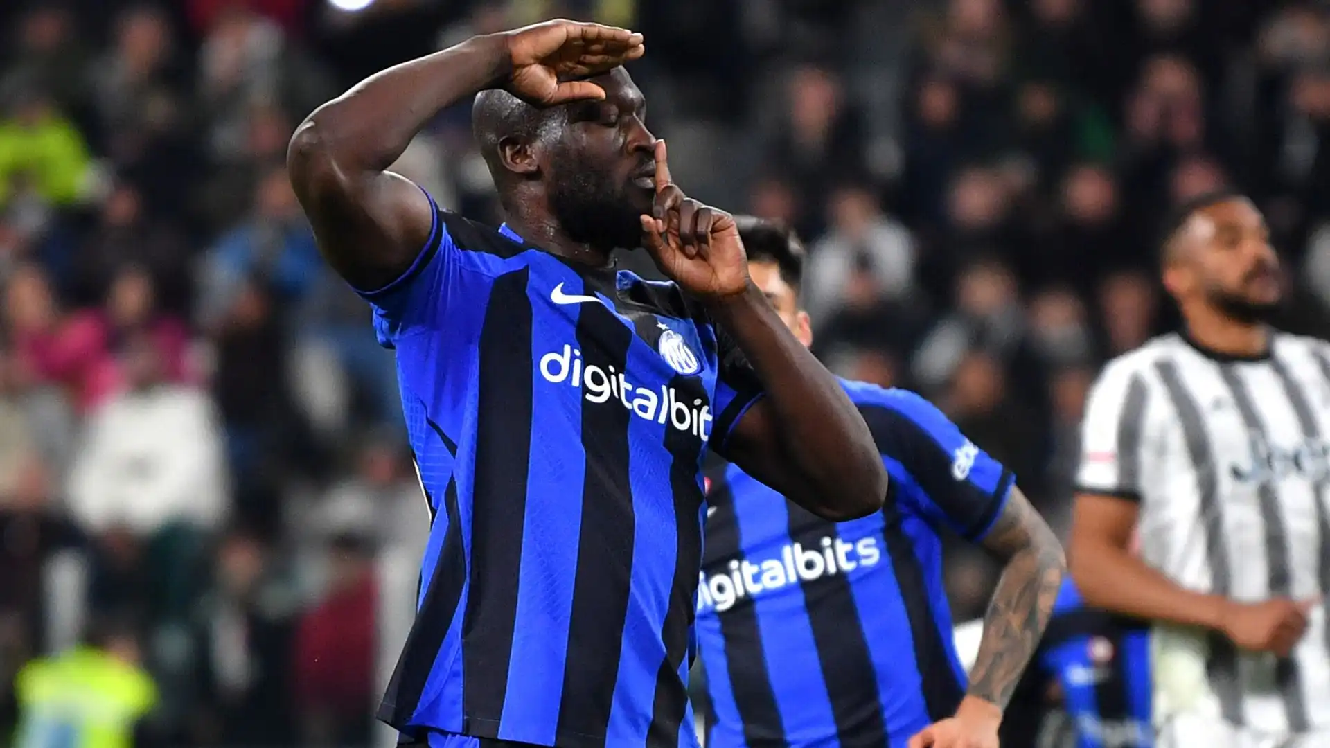 Lukaku ha esultato anche con fare polemico sotto alla curva della Juventus