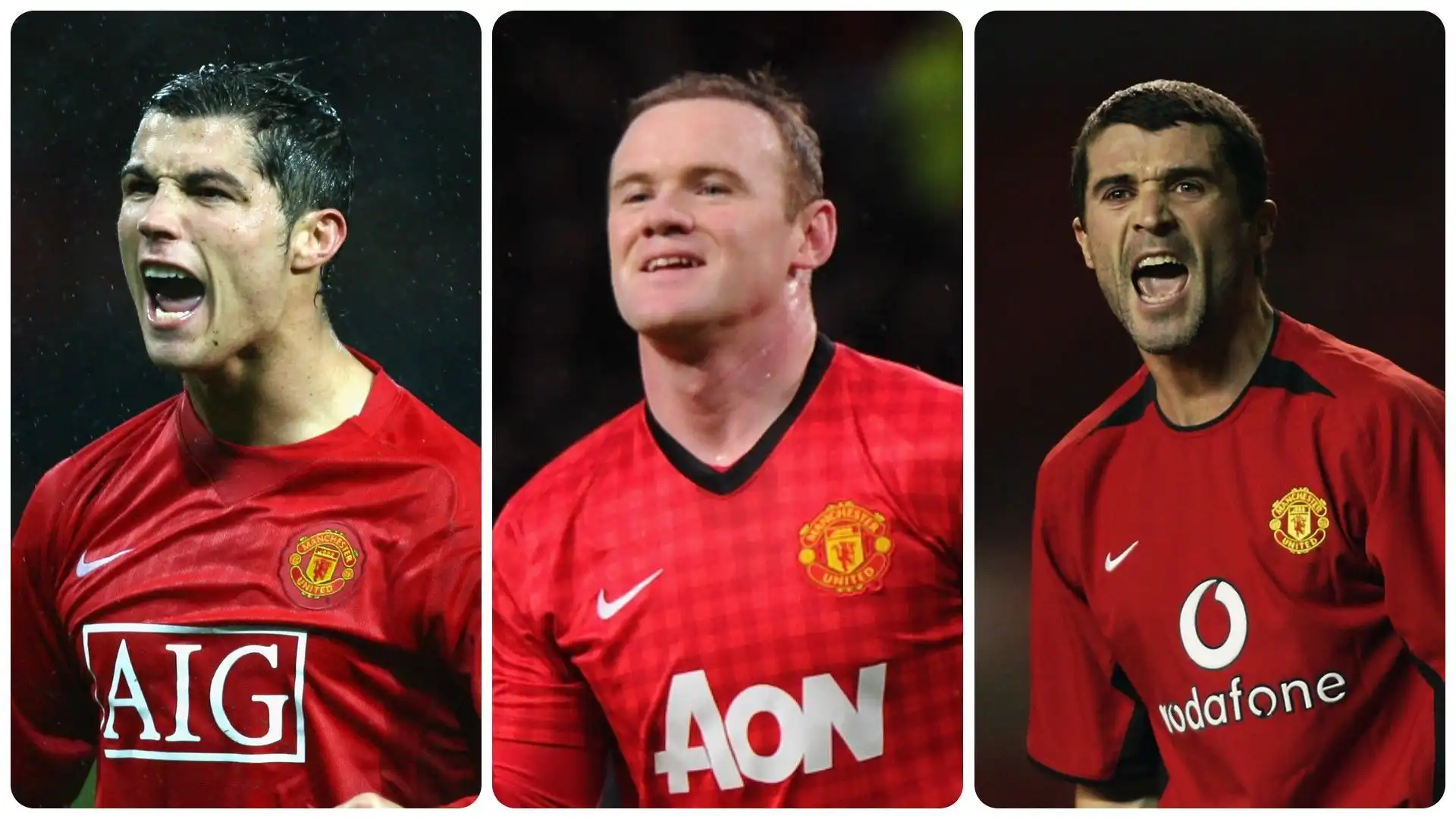 Manchester United: la top 11 di tutti i tempi. Foto. Fonte: score90