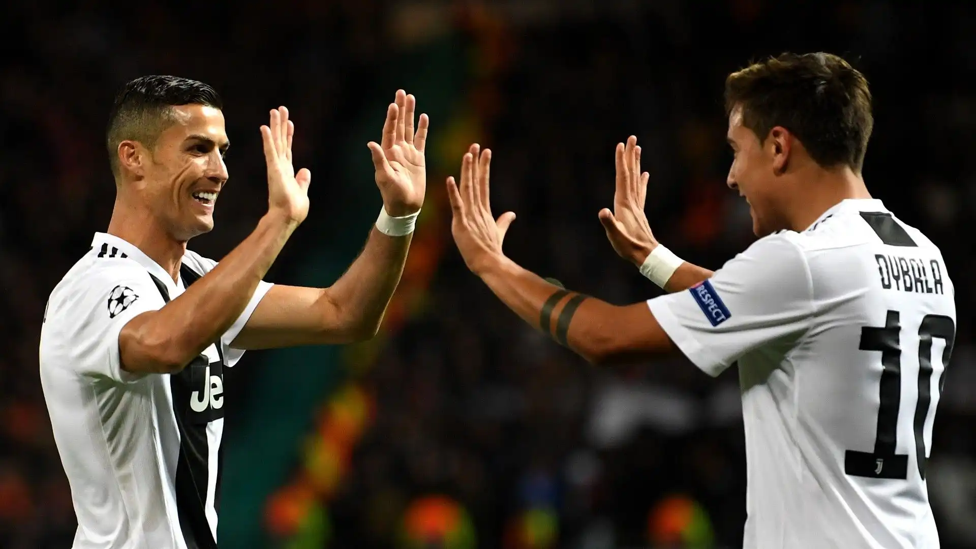 Paulo Dybala e Cristiano Ronaldo hanno giocato insieme nella Juventus