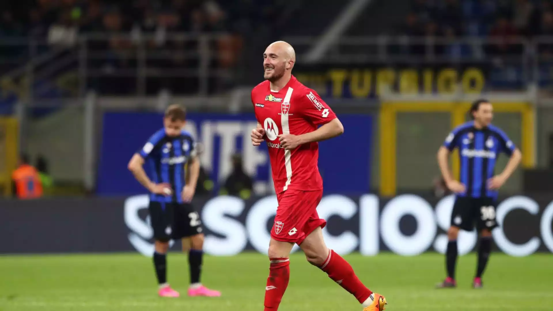 L'Inter ha subito gol sugli sviluppi di un corner.