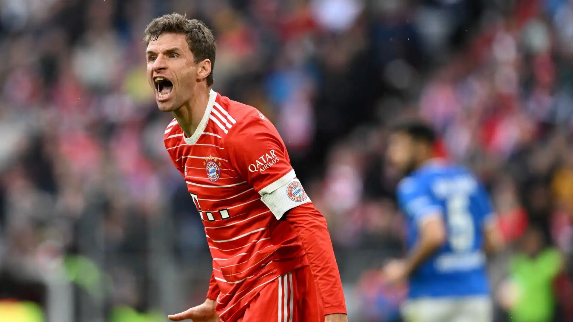 Thomas Muller ha provato a ravvivare i compagni anche con qualche urlo. Purtroppo per lui, non ha fatto effetto