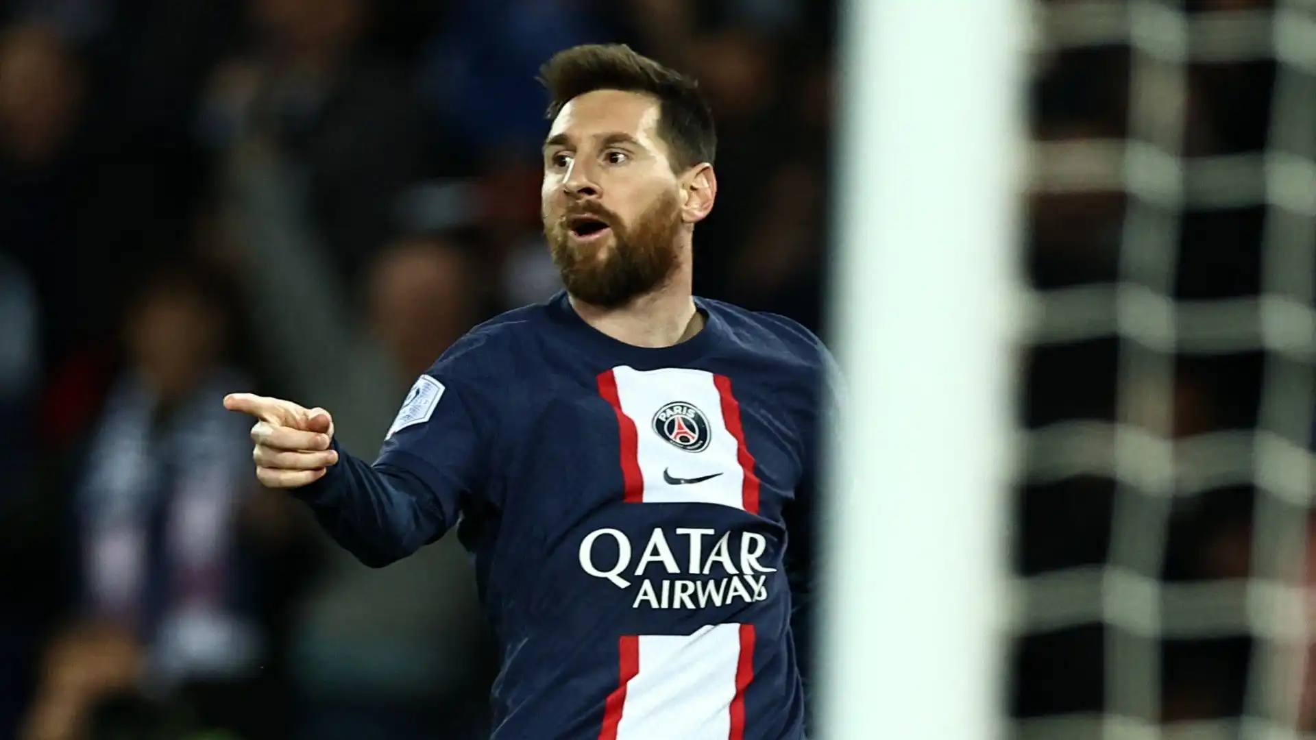 Lionel Messi è andato a segno al 40' su assist di tacco di Mbappé: un gol bellissimo