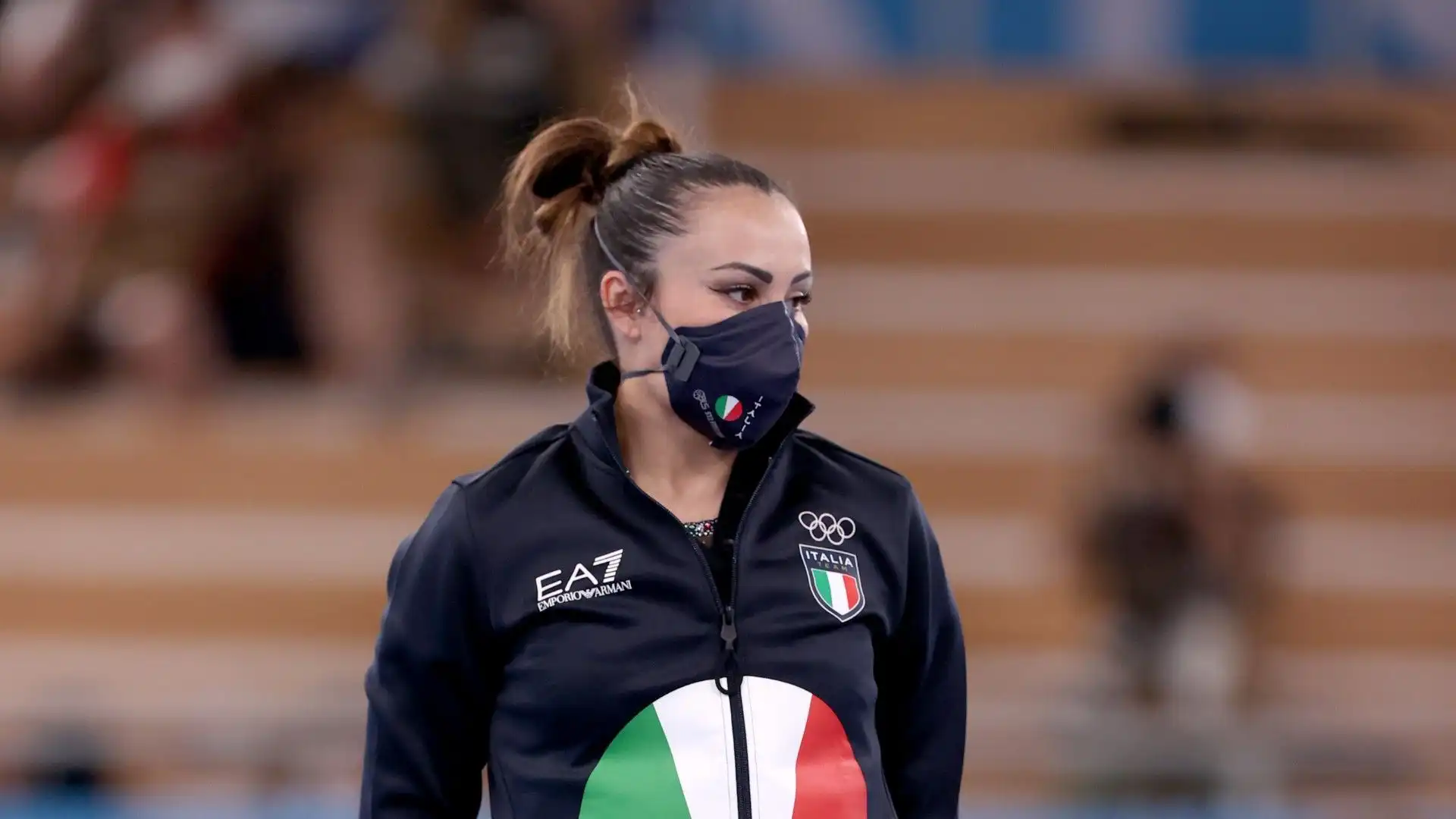 Vanessa Ferrari è uno dei simboli della ginnastica italiana