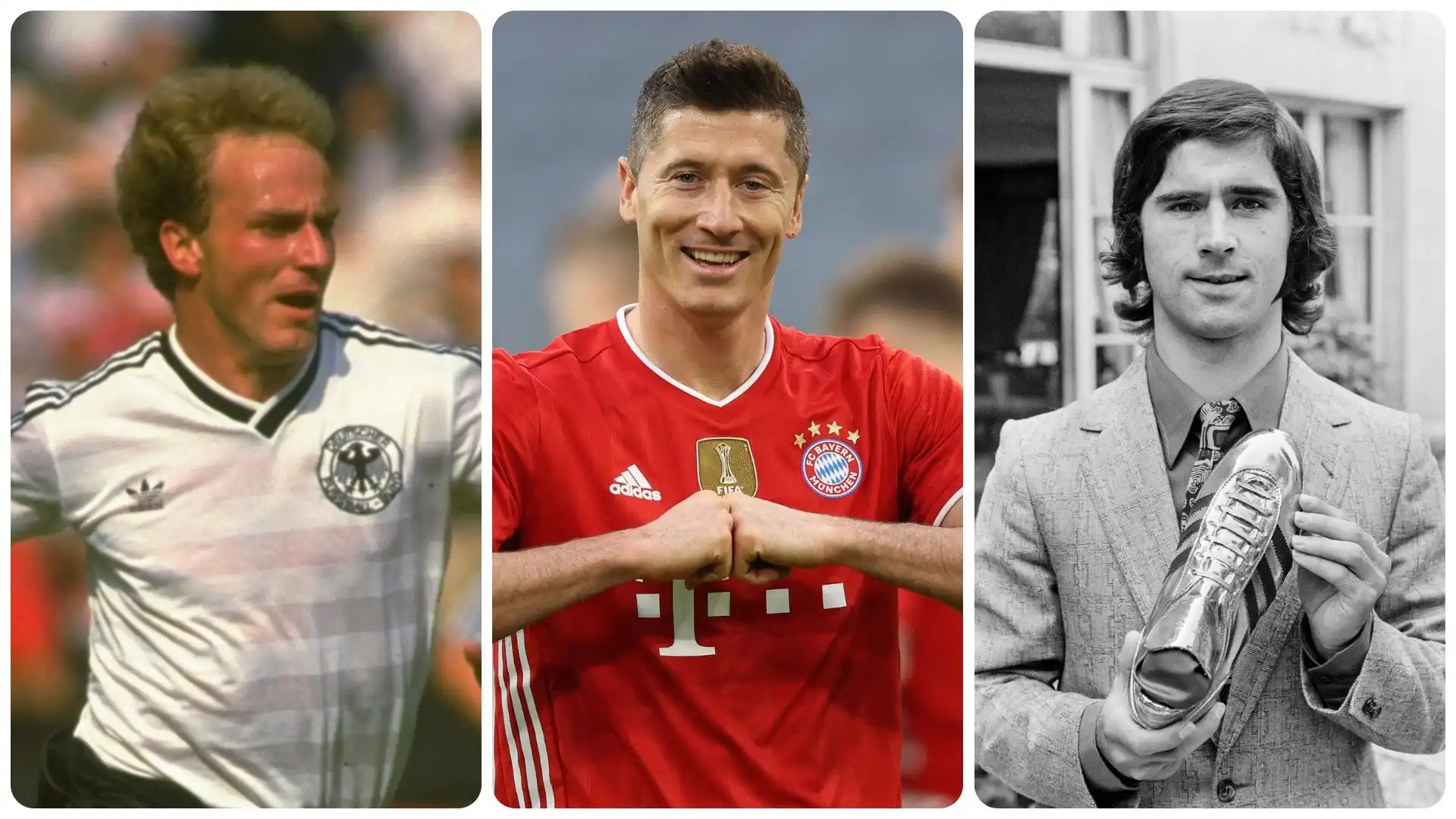 I migliori attaccanti nella storia della Bundesliga: Top 10 in foto. Fonte: ChatGPT