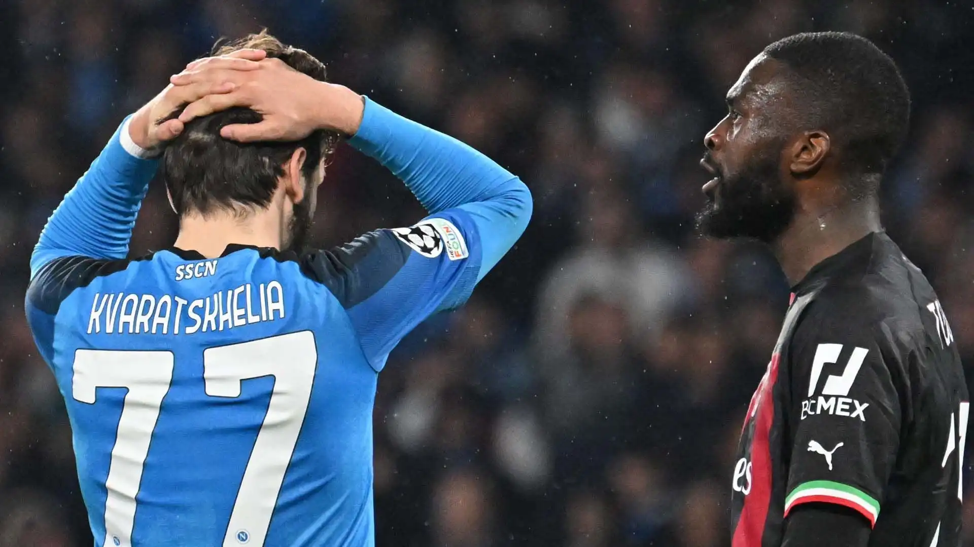 1-1 tra Napoli e Milan, rossoneri in semifinale di Champions League