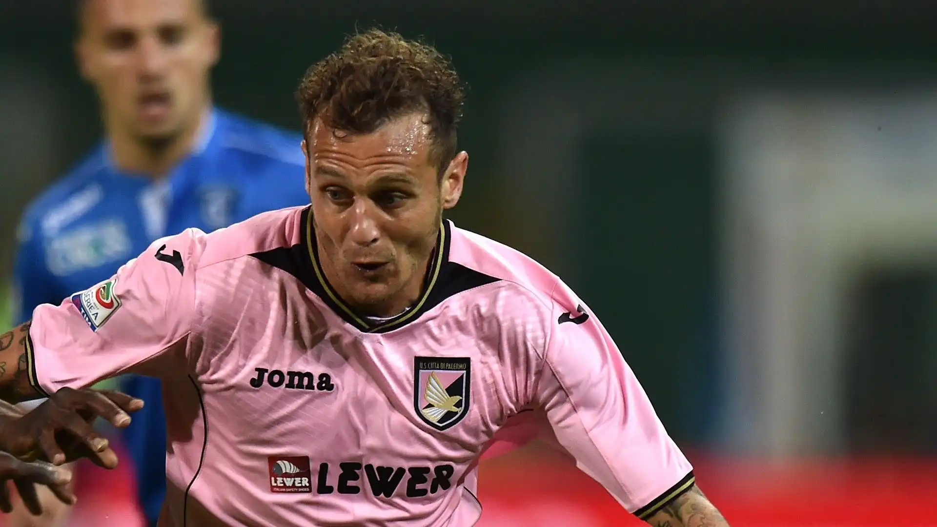 Alessandro Diamanti ha vestito la maglia del Palermo tra il 2016 e il 2017: ha segnato 1 gol in 31 partite