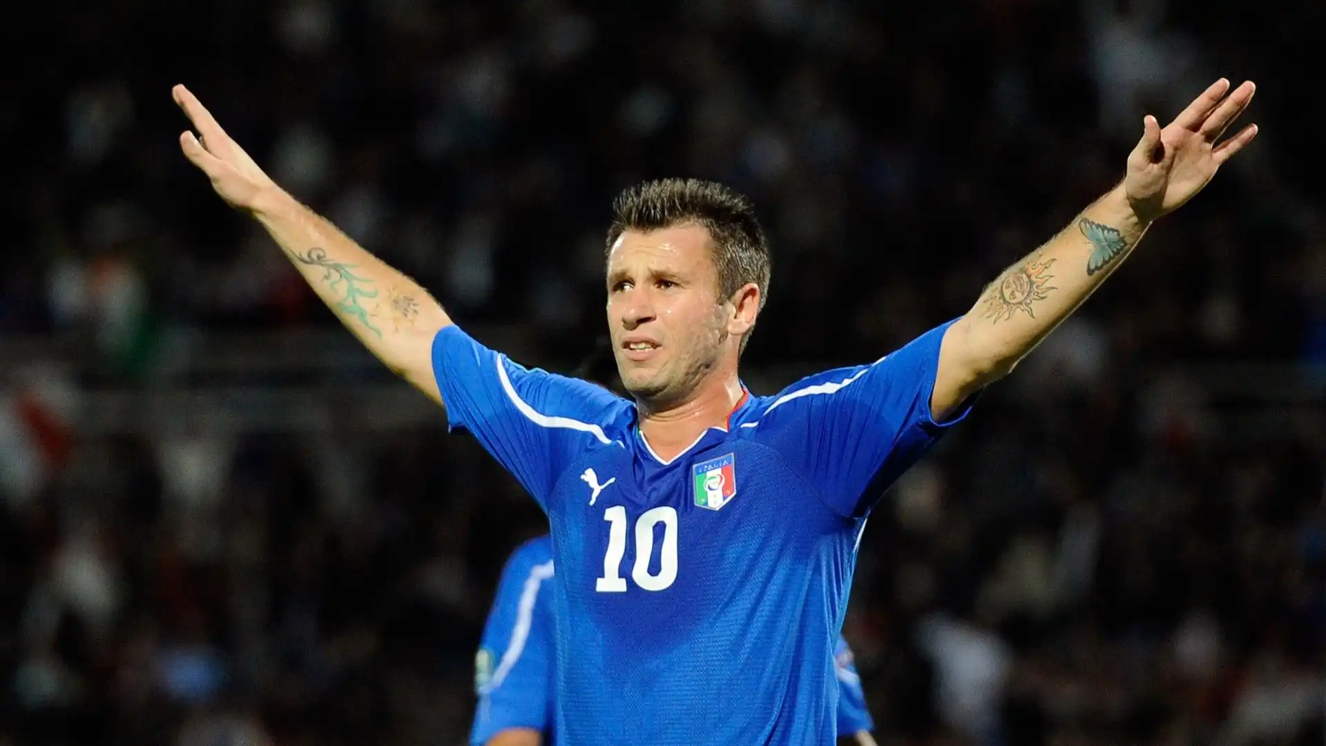 Con la nazionale maggiore italiana il trequartista ha segnato 10 gol in 39 partite