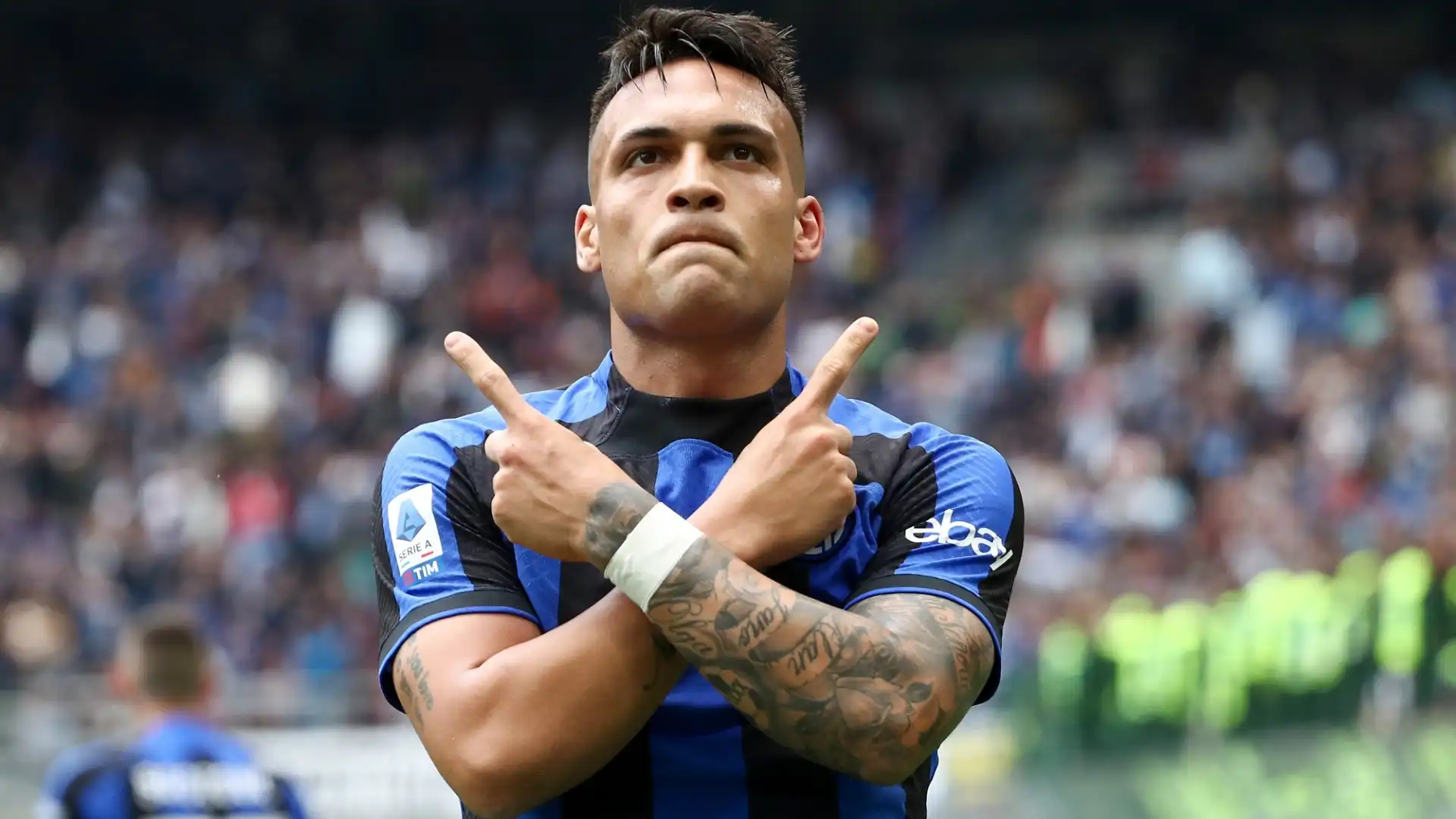 Lautaro Martinez grande protagonista della vittoria dell'Inter contro la Lazio in Serie A