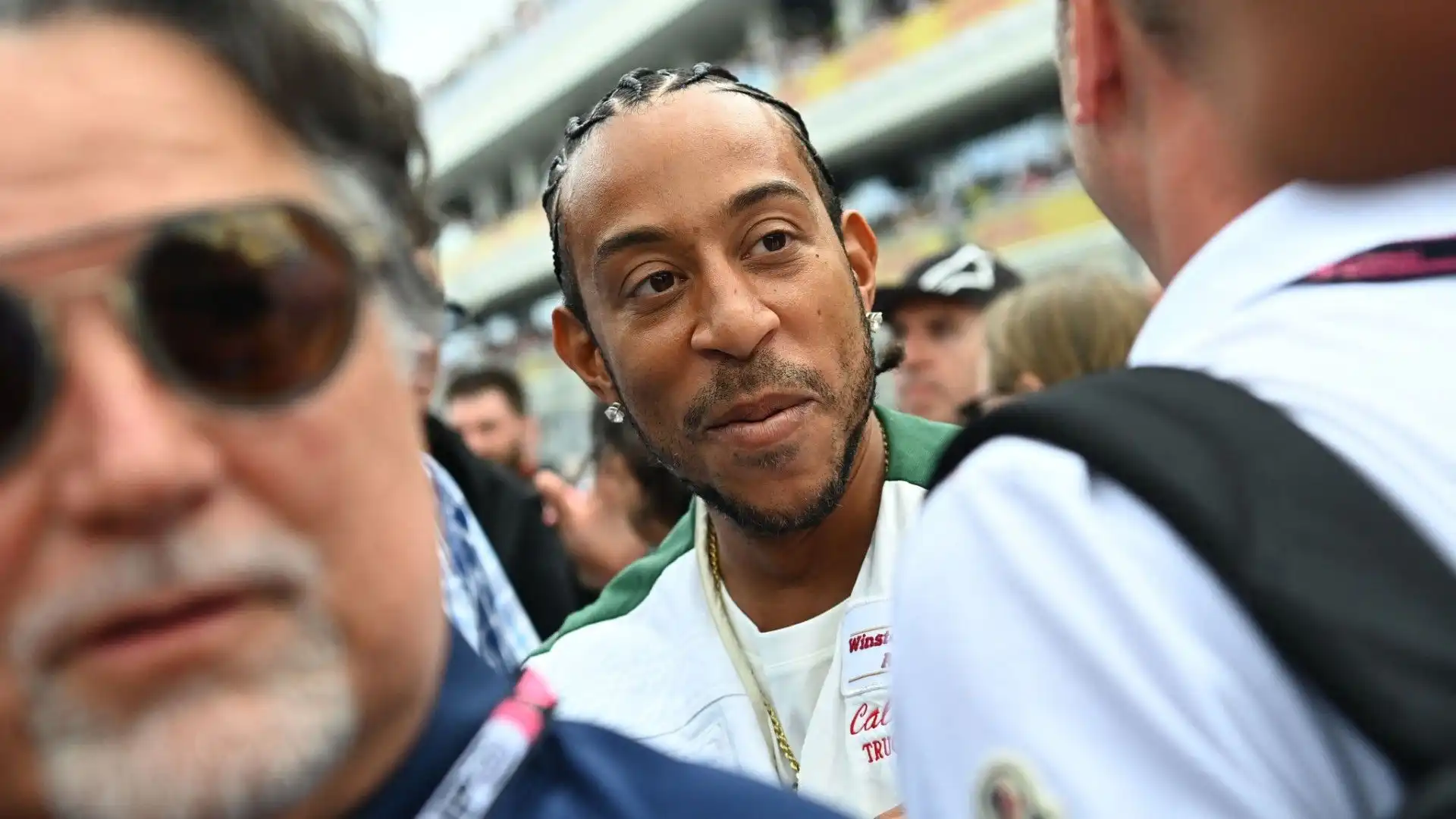 Ecco anche Ludacris, rapper e attore conosciuto per aver partecipato alla serie di film 'Fast and Furious'