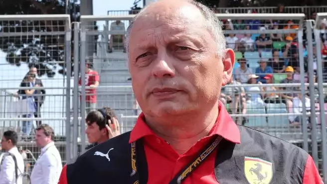 Frederic Vasseur carica la Ferrari