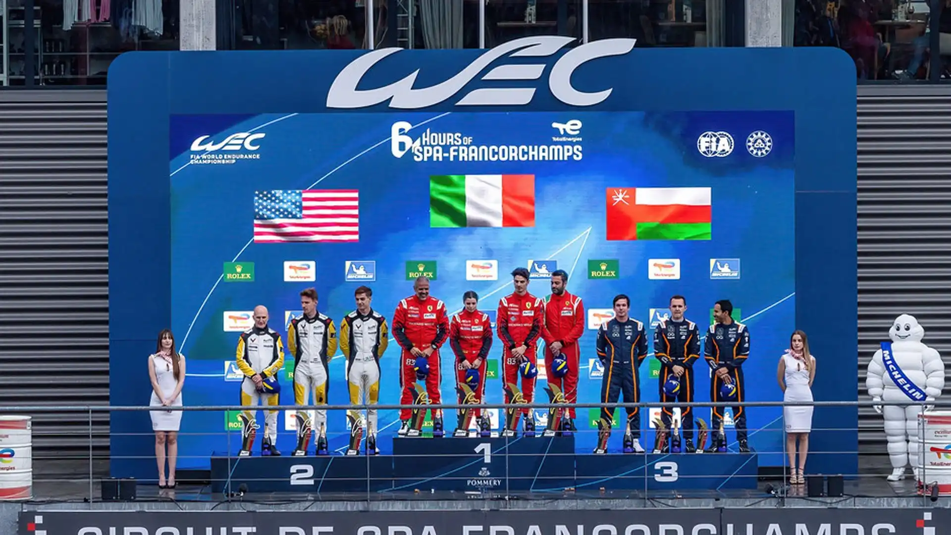 La Ferrari di Richard Mille AF Corse ha vinto la classe LMGTE Am alla TotalEnergies 6 Ore di Spa-Francorchamps (ph. Ufficio Stampa FIA WEC)
