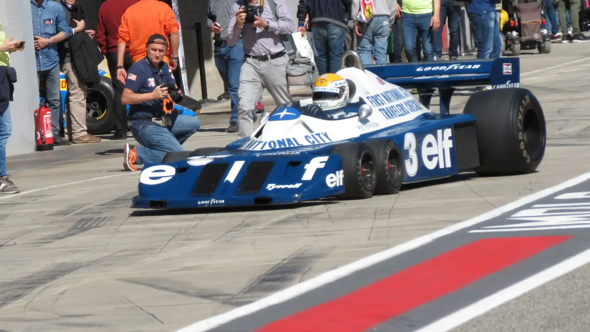 Nel 1976 la Tyrrell fece esordire una P34 nel Gran premio di Spagna