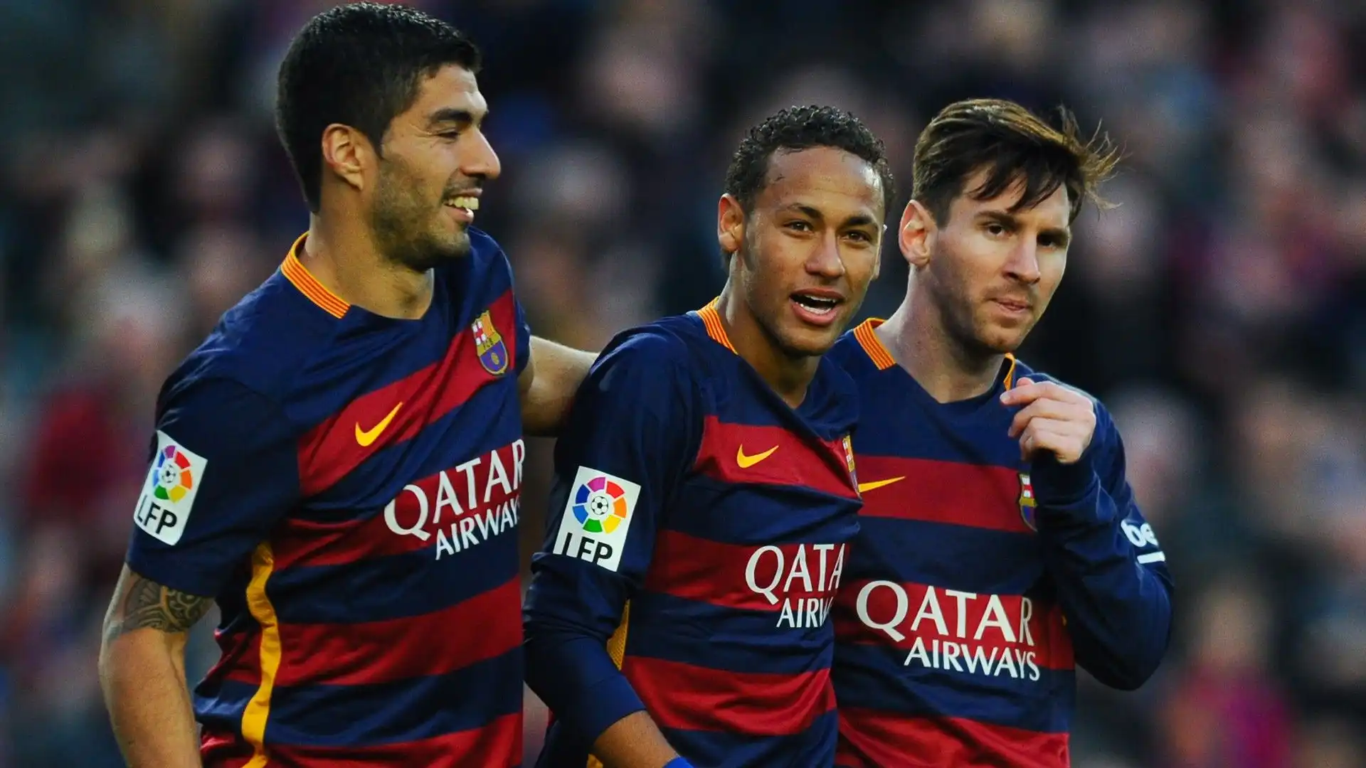 Insieme a Suarez, Messi e Neymar hanno formato un attacco fortissimo